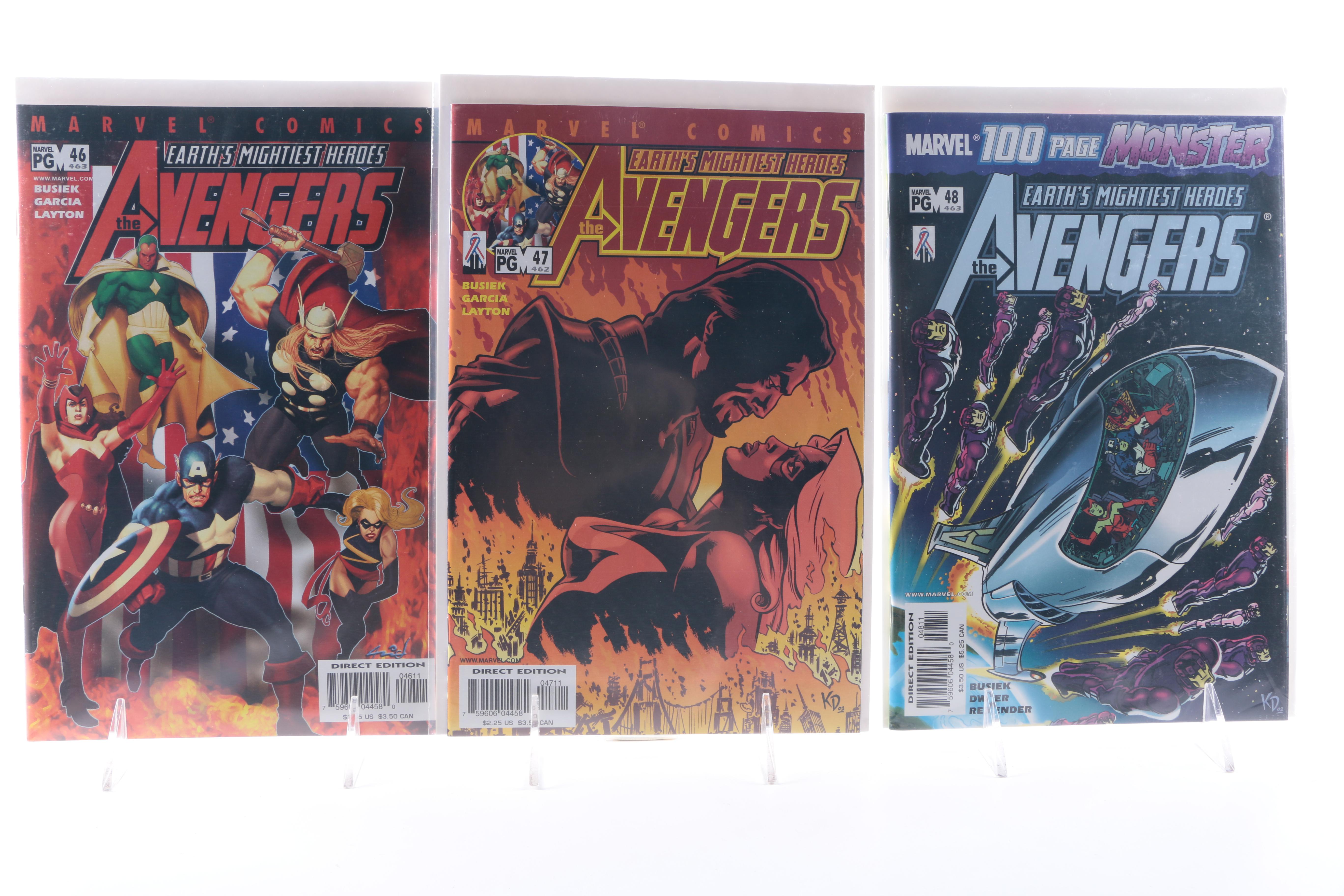 "The Avengers" Series 3 Issues 1-79