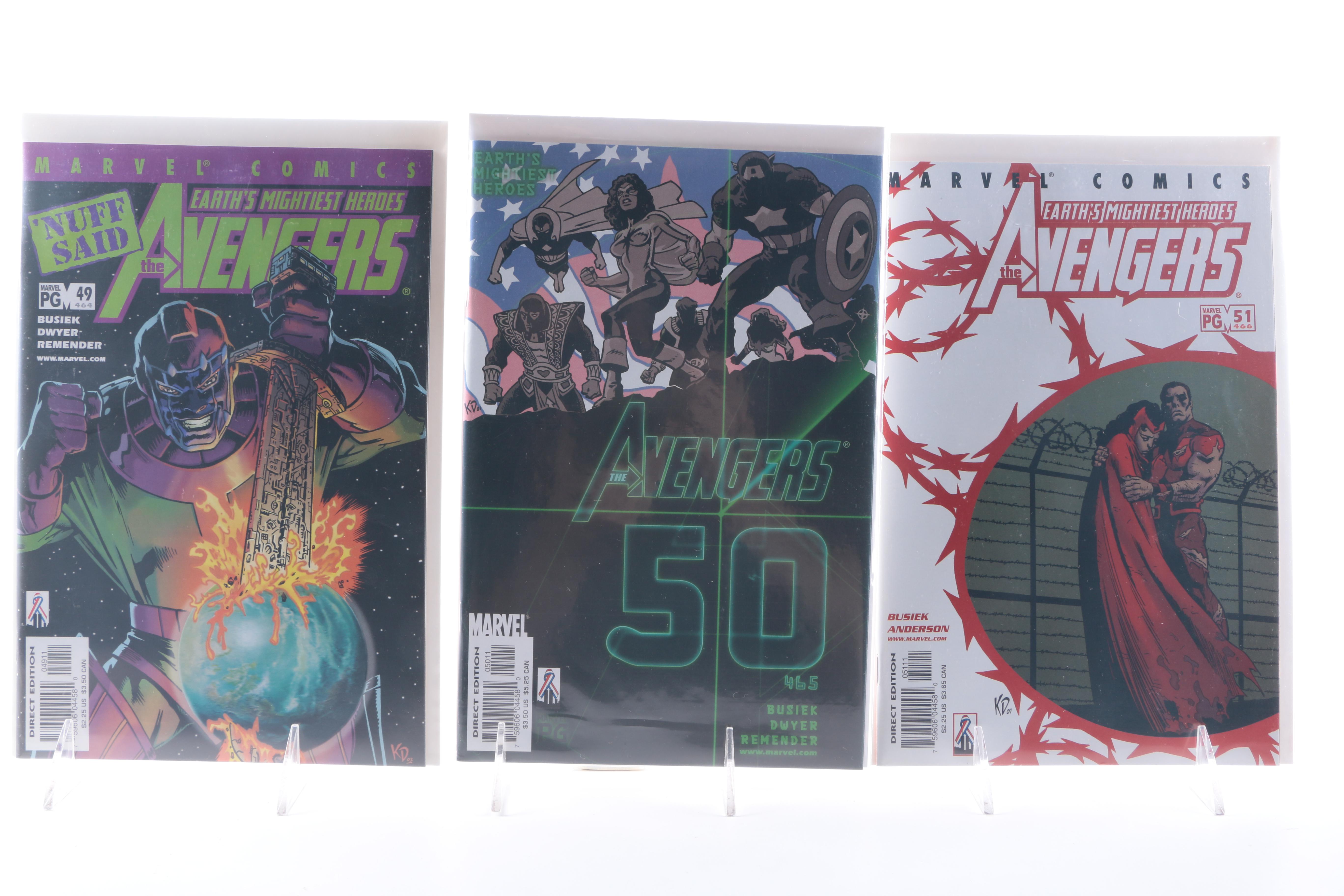 "The Avengers" Series 3 Issues 1-79