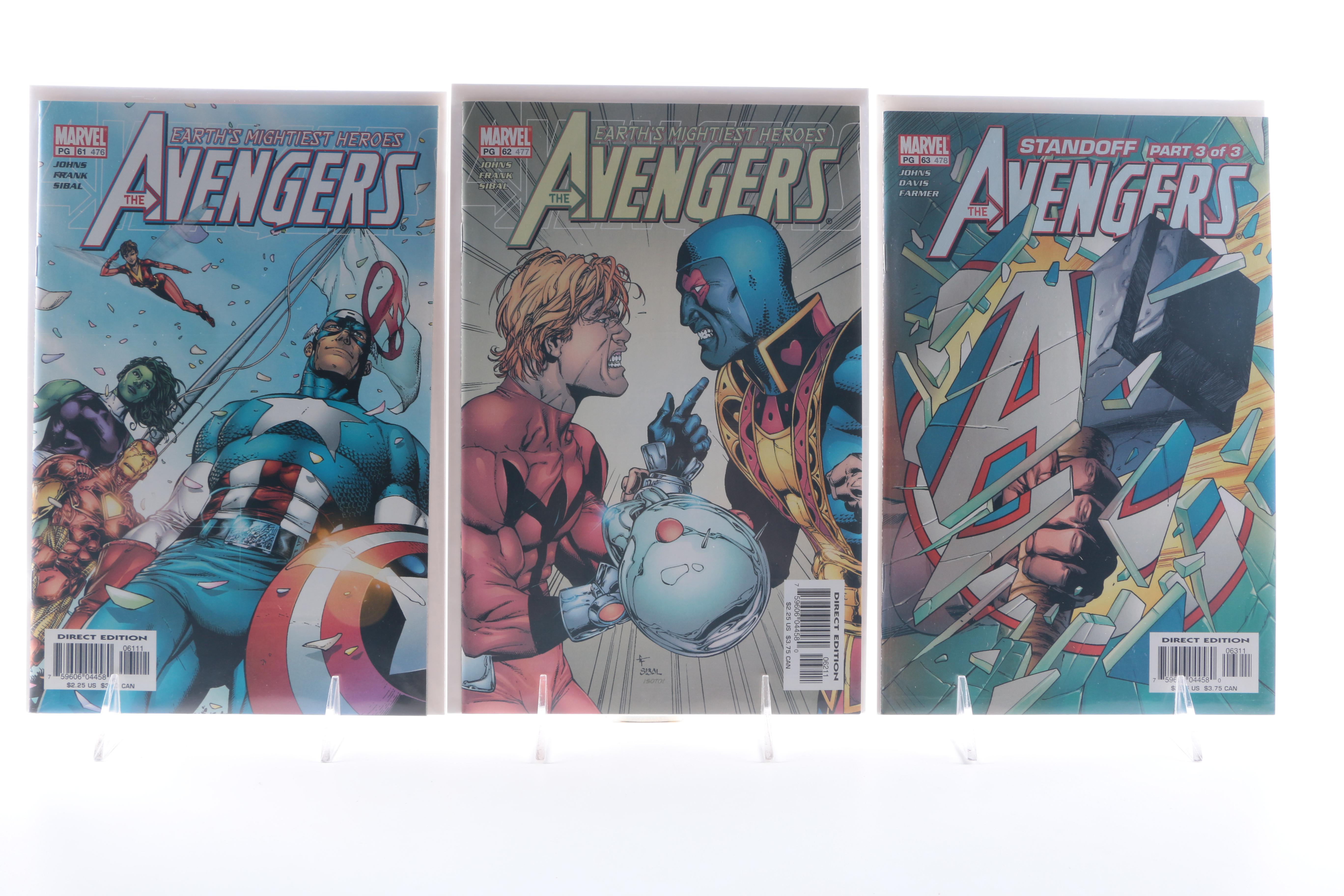"The Avengers" Series 3 Issues 1-79