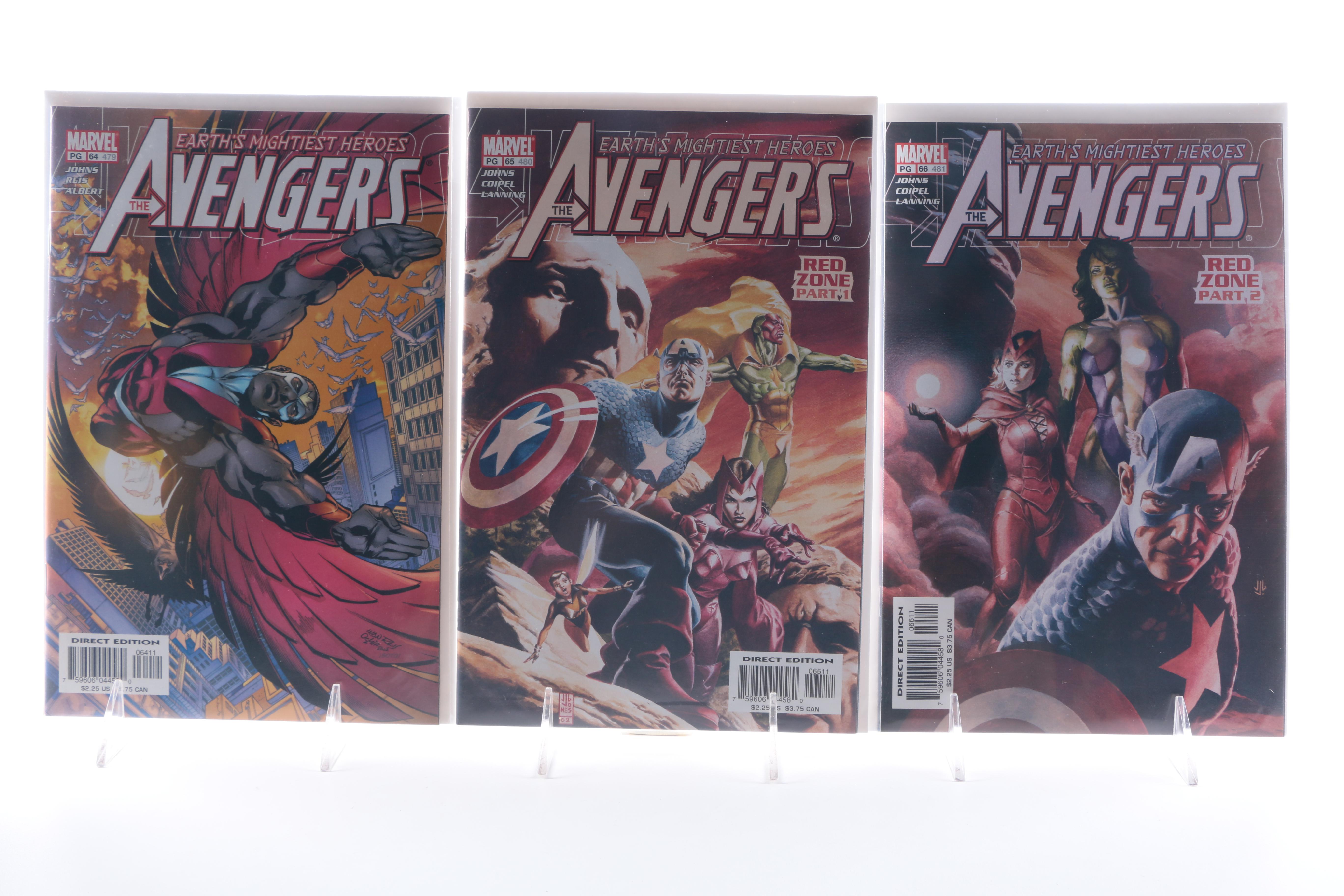 "The Avengers" Series 3 Issues 1-79