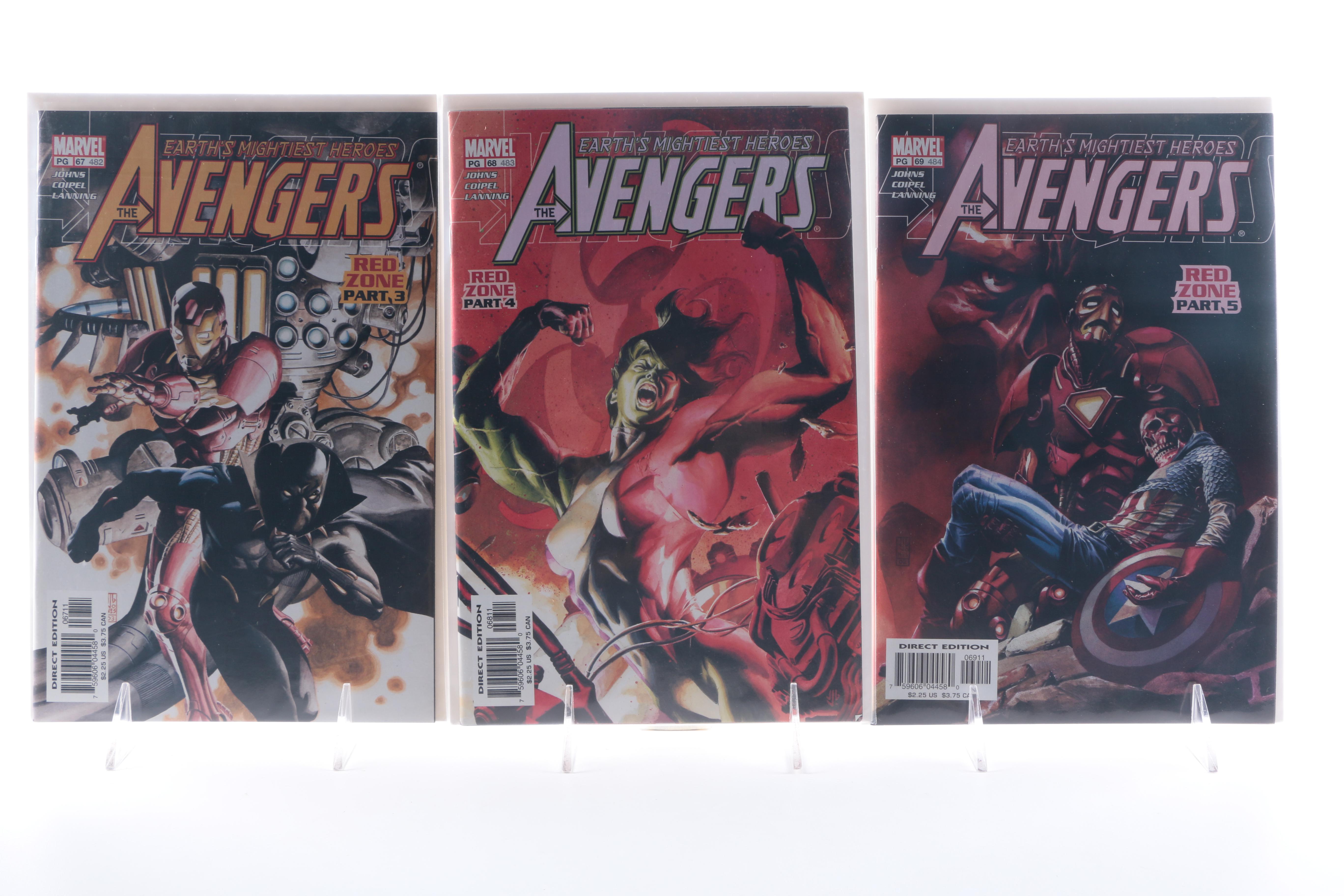 "The Avengers" Series 3 Issues 1-79