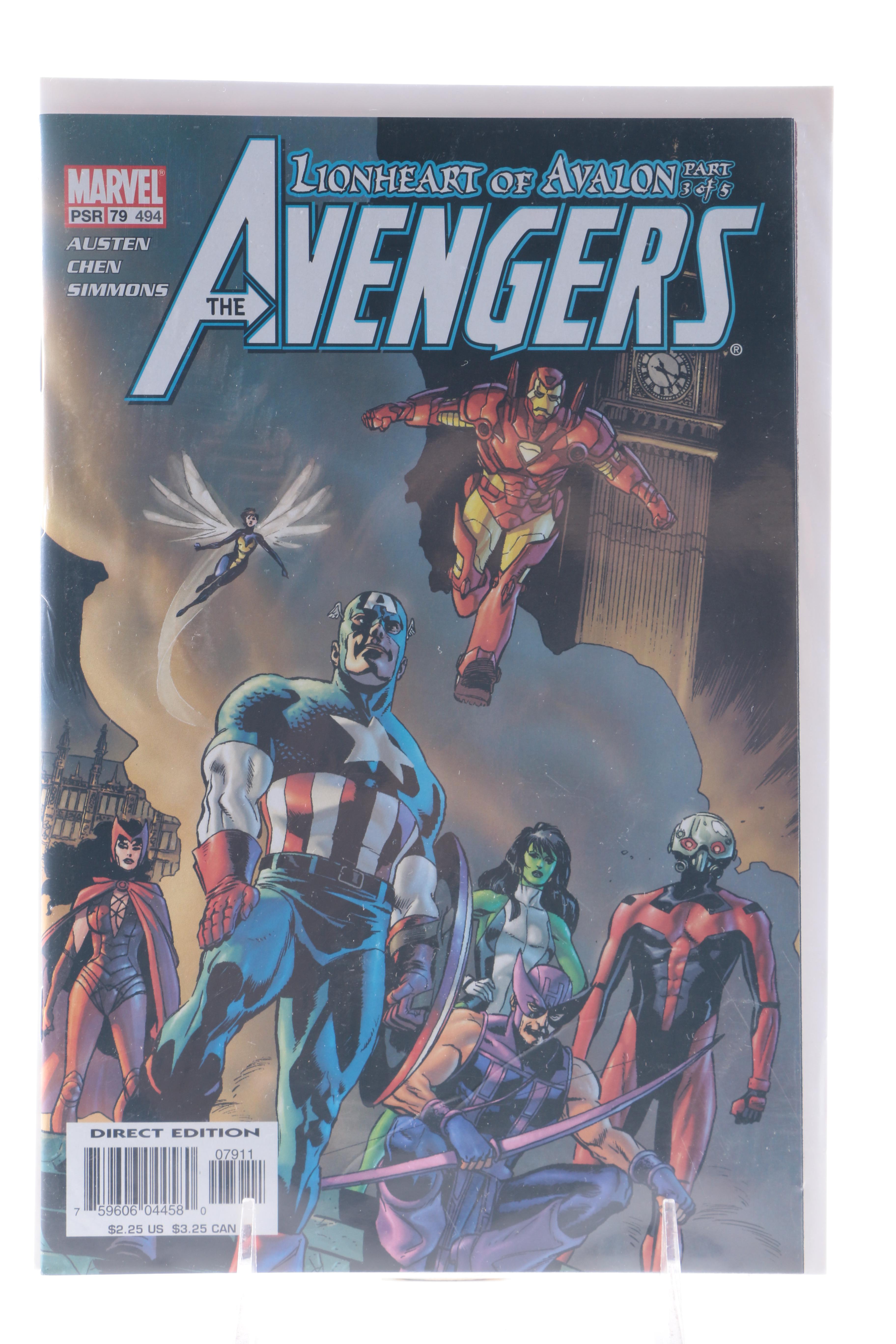 "The Avengers" Series 3 Issues 1-79