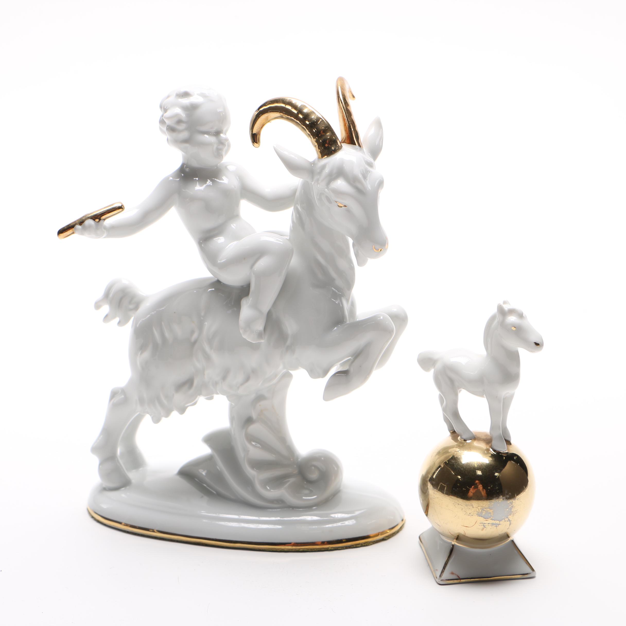 Porcelain Figurines Featuring Gerold & Company