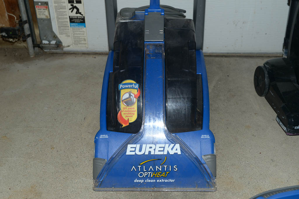 Eureka Atlantis OptiHeat Deep Clean Extractor and Bissell Cleanview Vacuum Cleaner