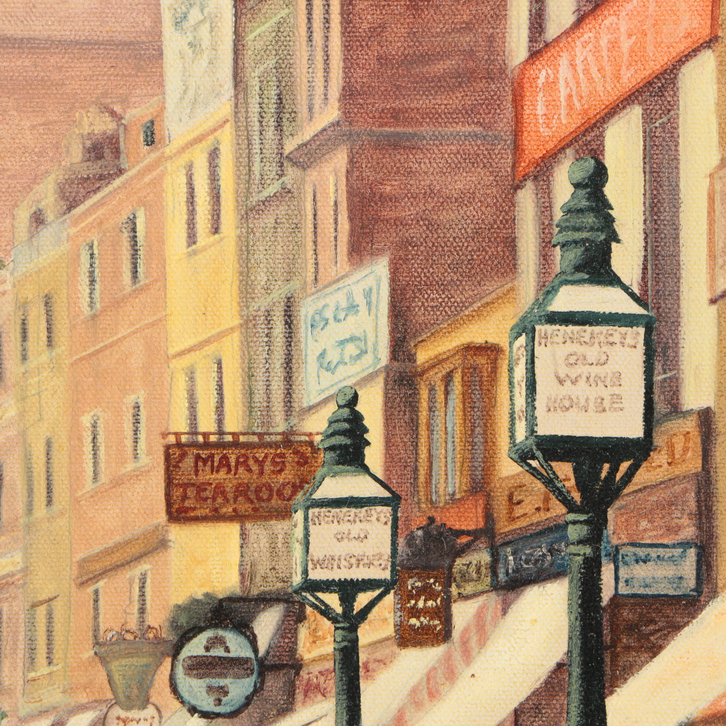 Fermor Oil on Canvas "Holburn, London"