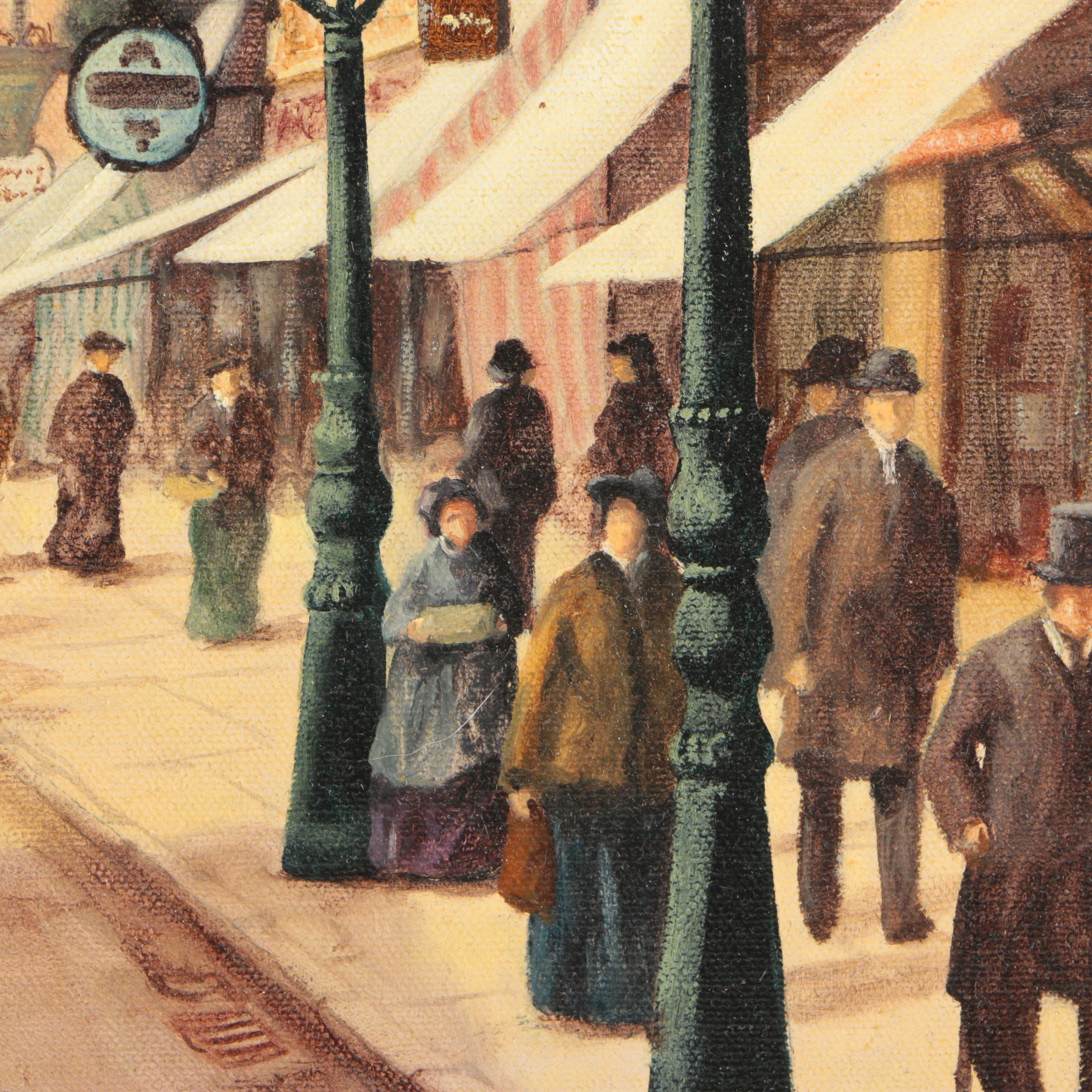 Fermor Oil on Canvas "Holburn, London"