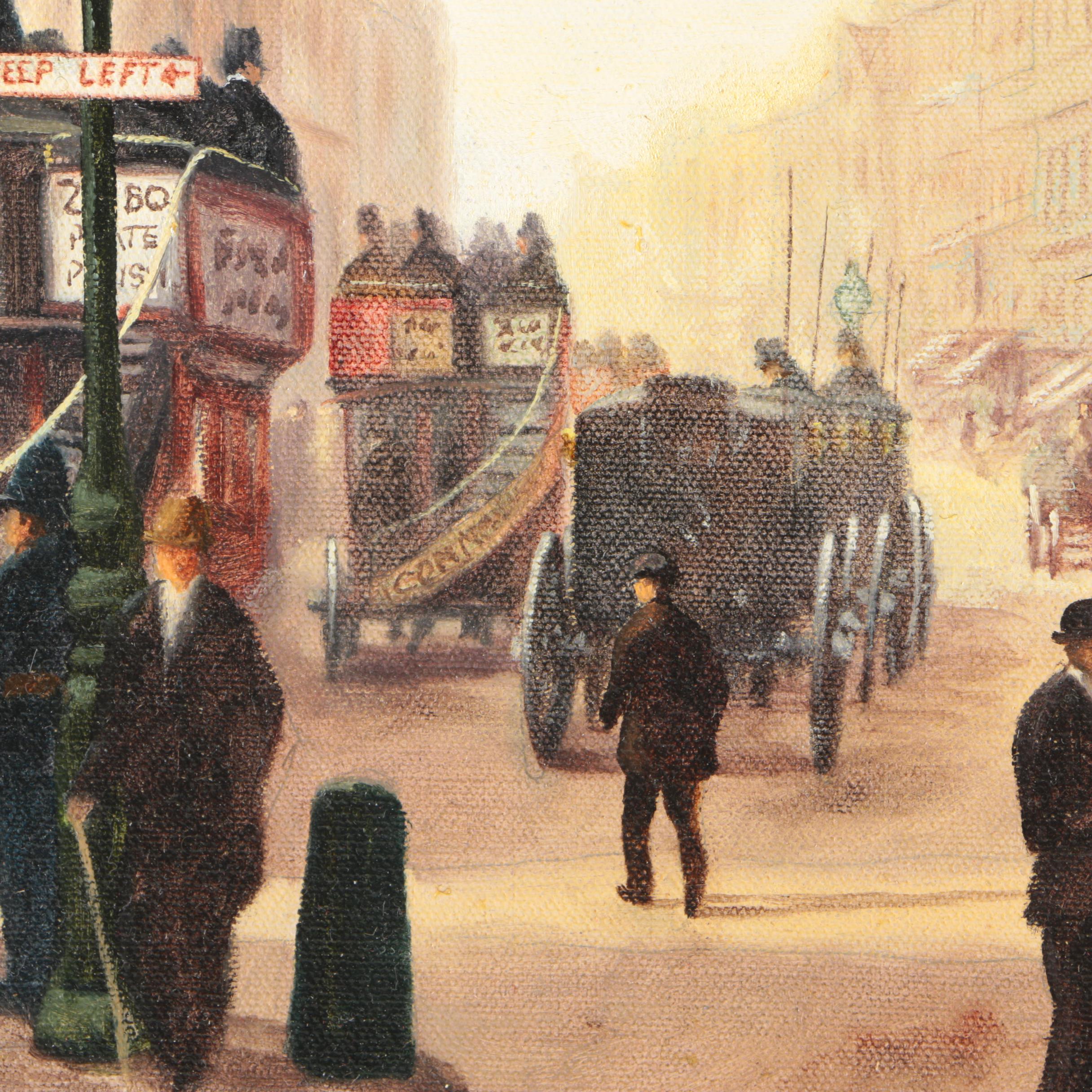 Fermor Oil on Canvas "Holburn, London"