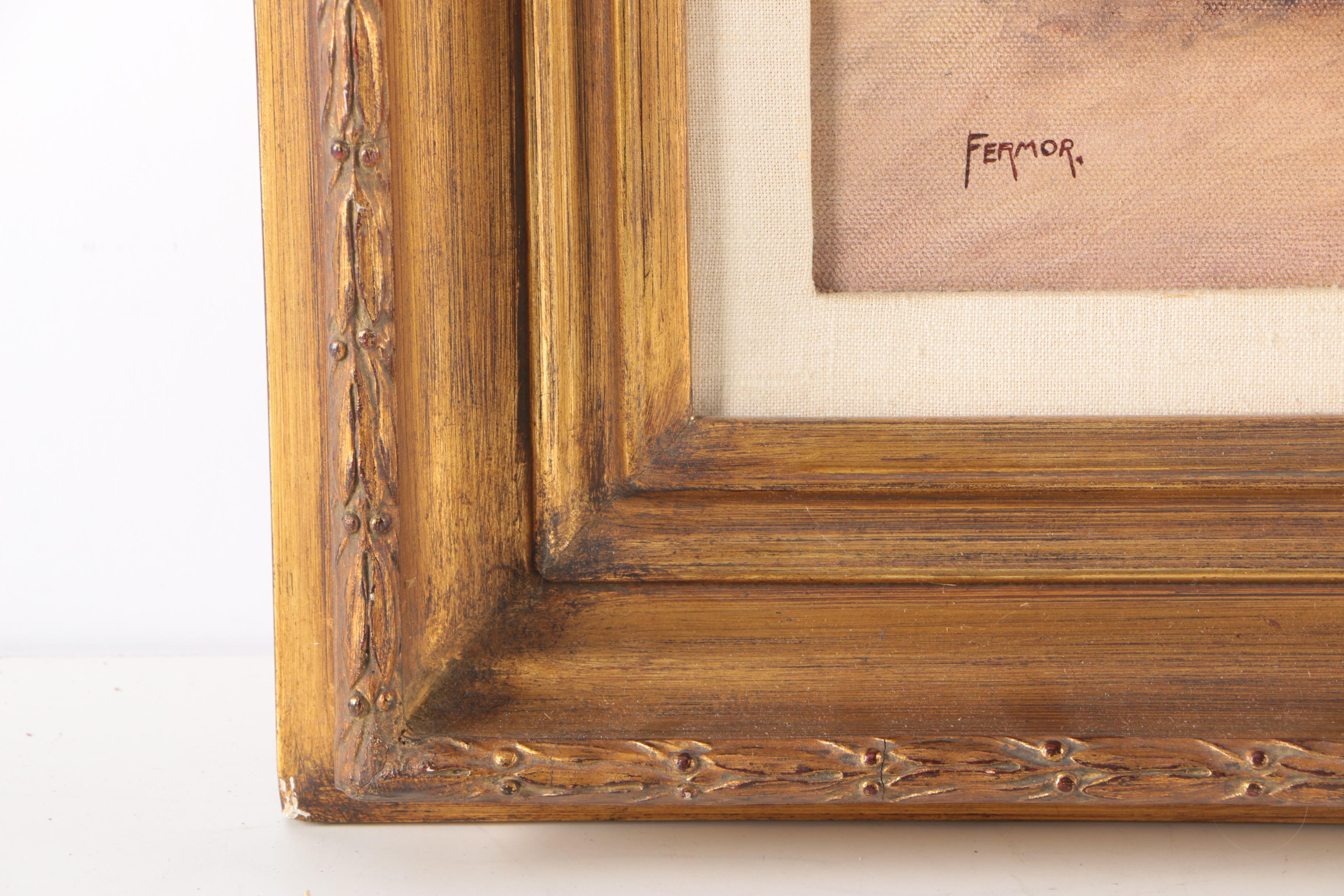 Fermor Oil on Canvas "Holburn, London"