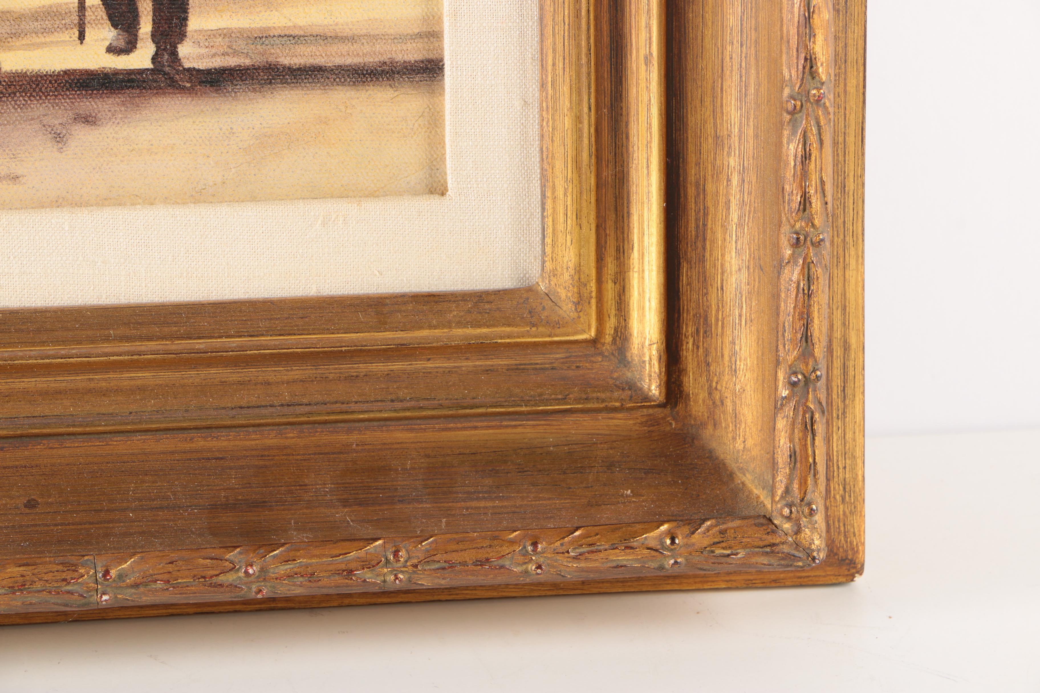 Fermor Oil on Canvas "Holburn, London"