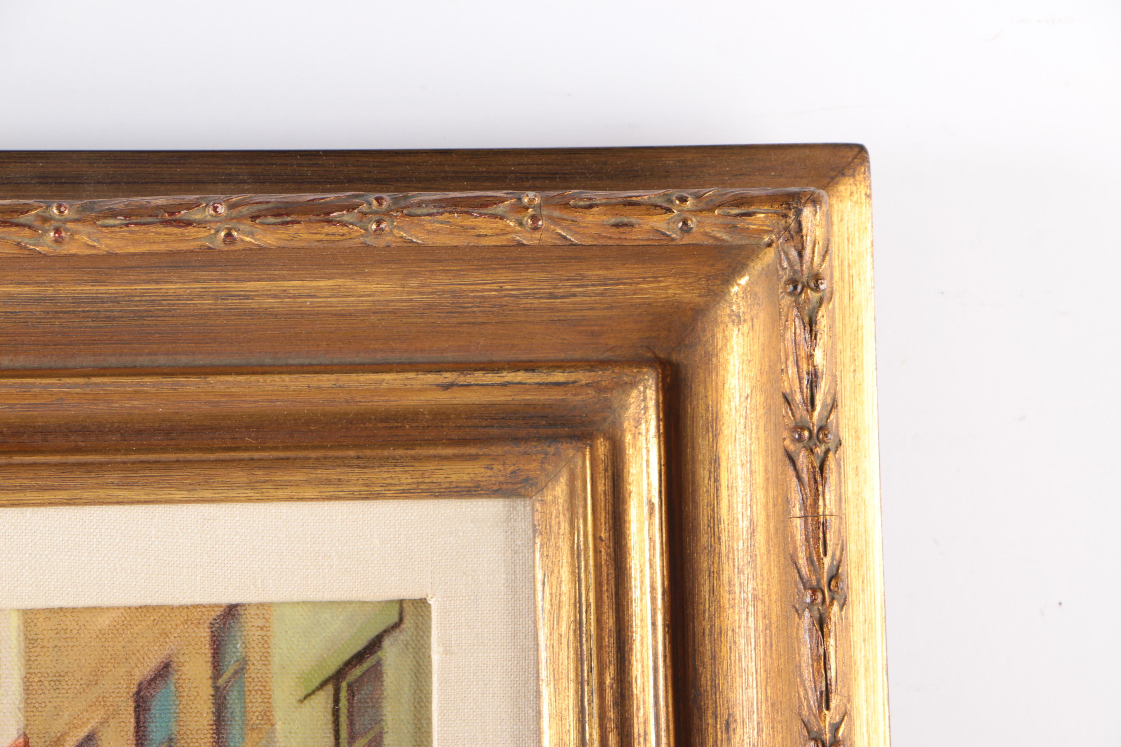 Fermor Oil on Canvas "Holburn, London"