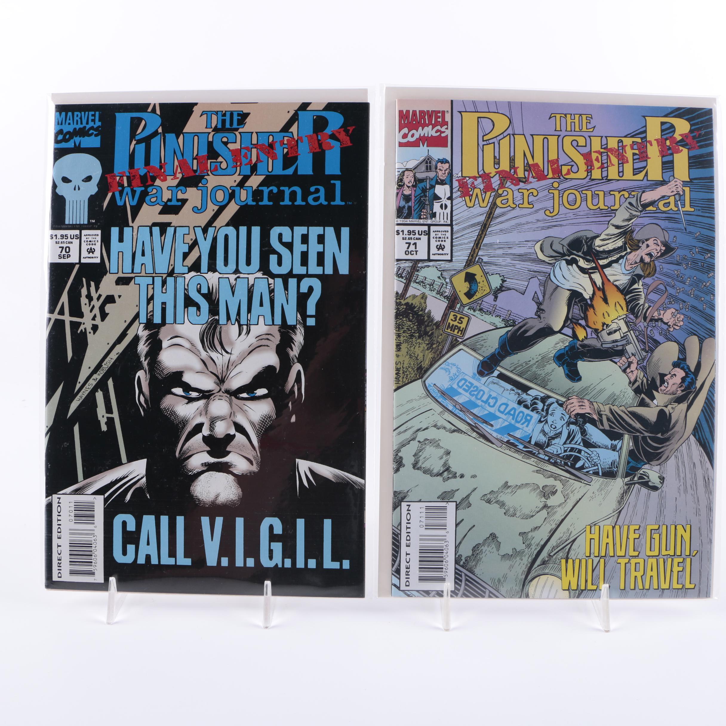 "The Punisher: War Journal" Issues 50-71