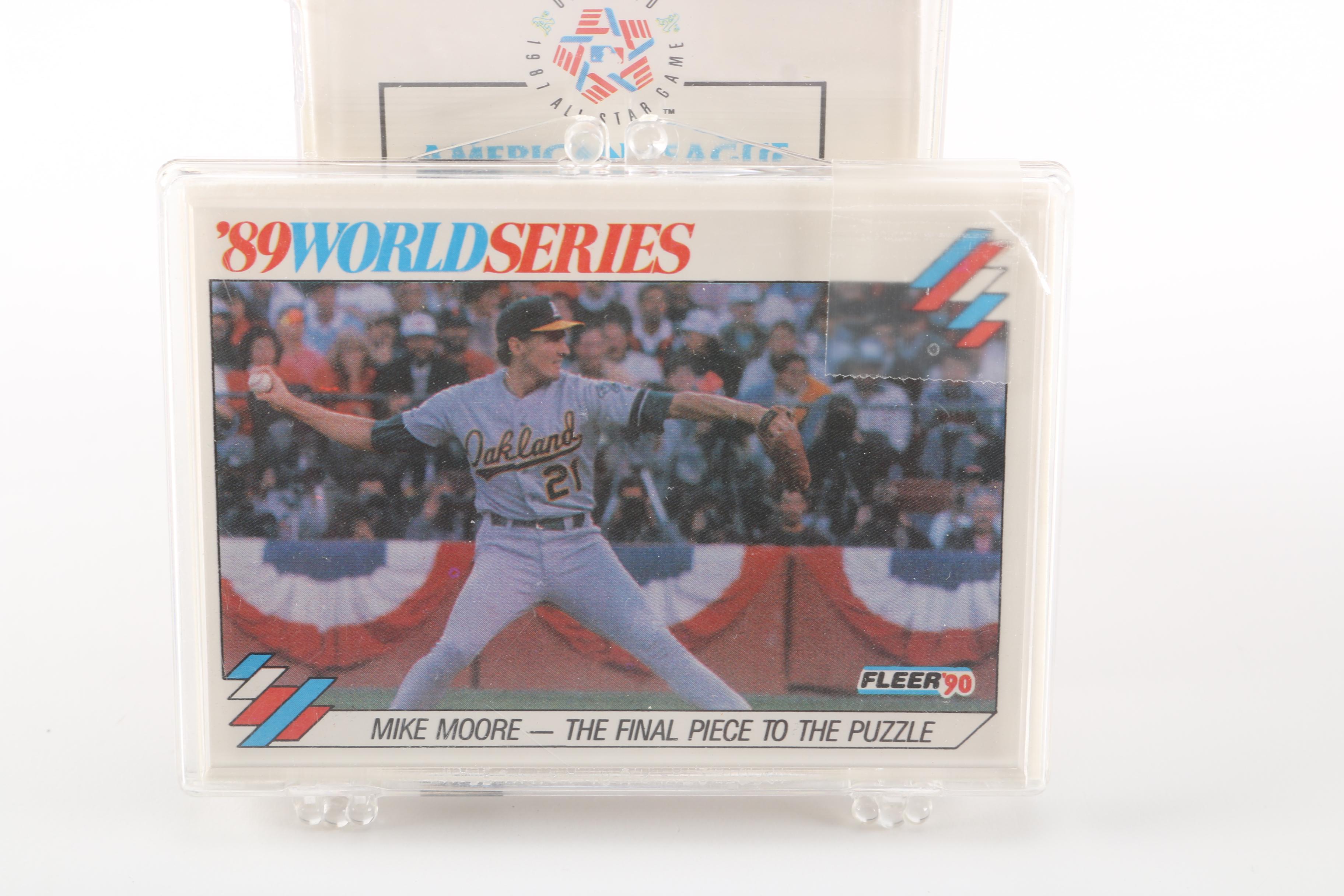 Assortment of 1980s and 1990s Baseball Cards