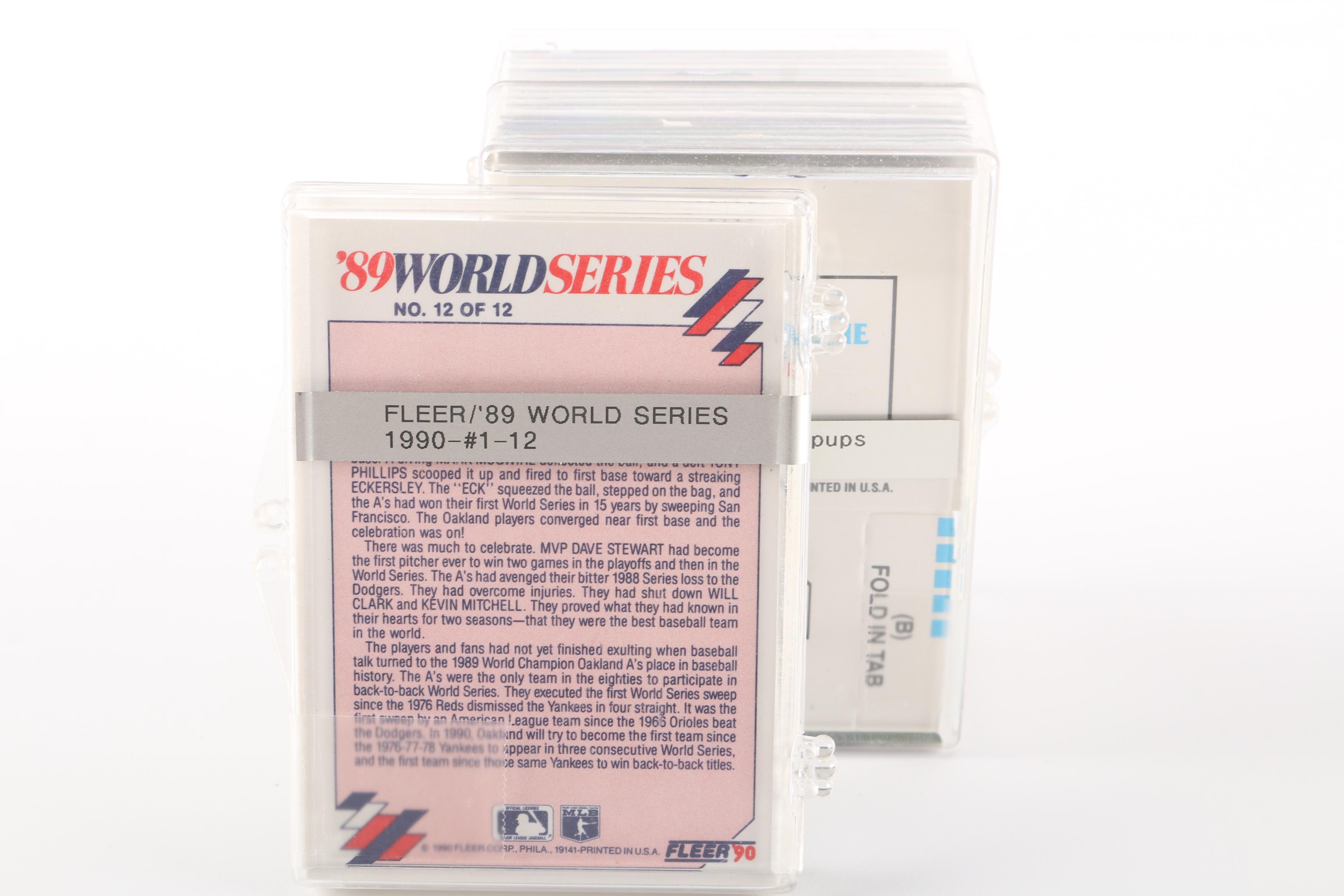 Assortment of 1980s and 1990s Baseball Cards