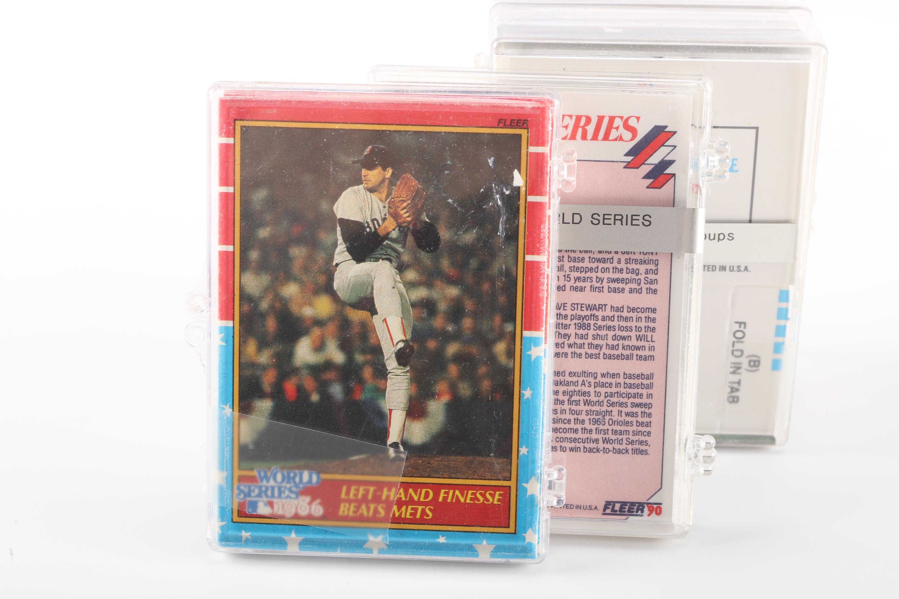 Assortment of 1980s and 1990s Baseball Cards