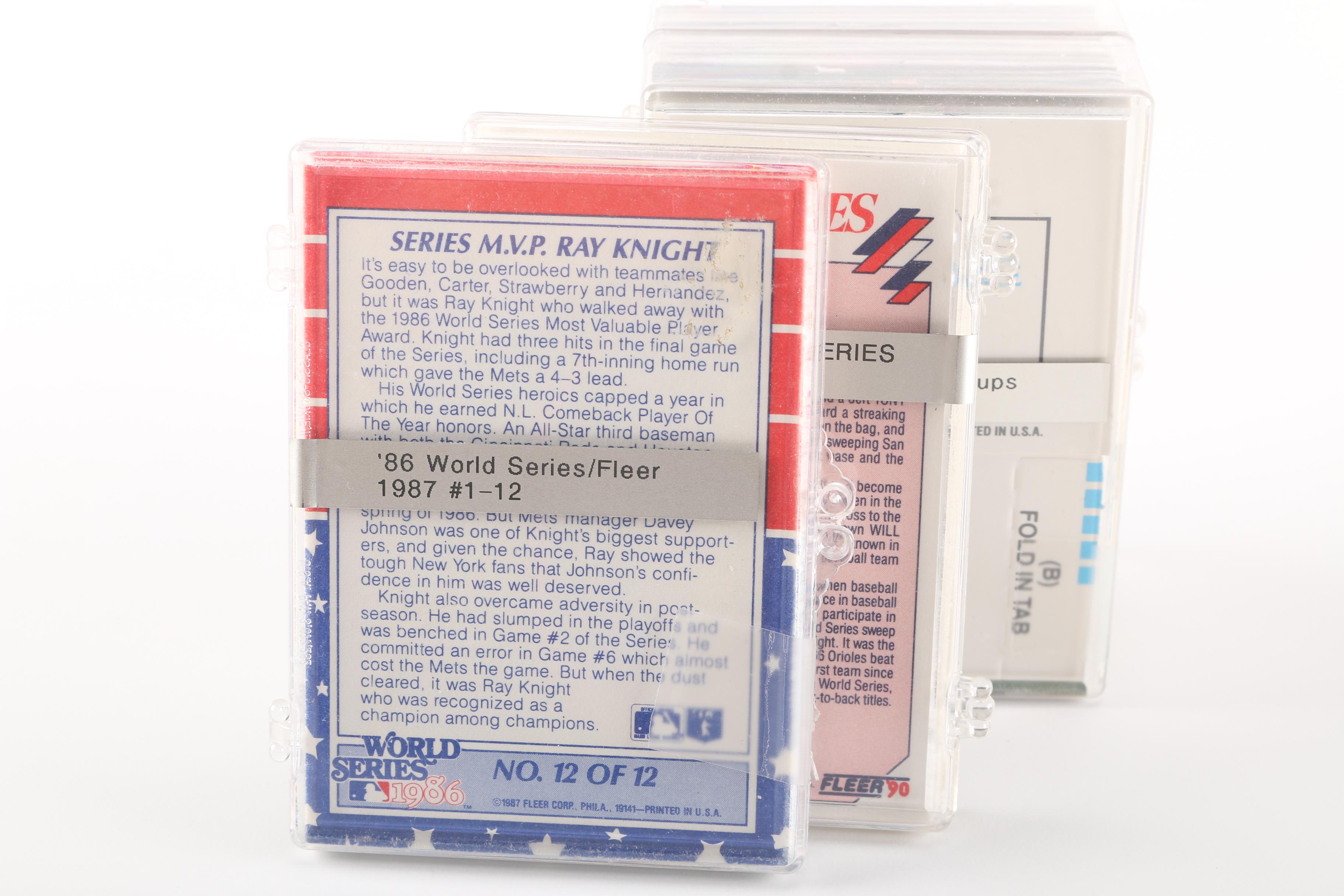 Assortment of 1980s and 1990s Baseball Cards