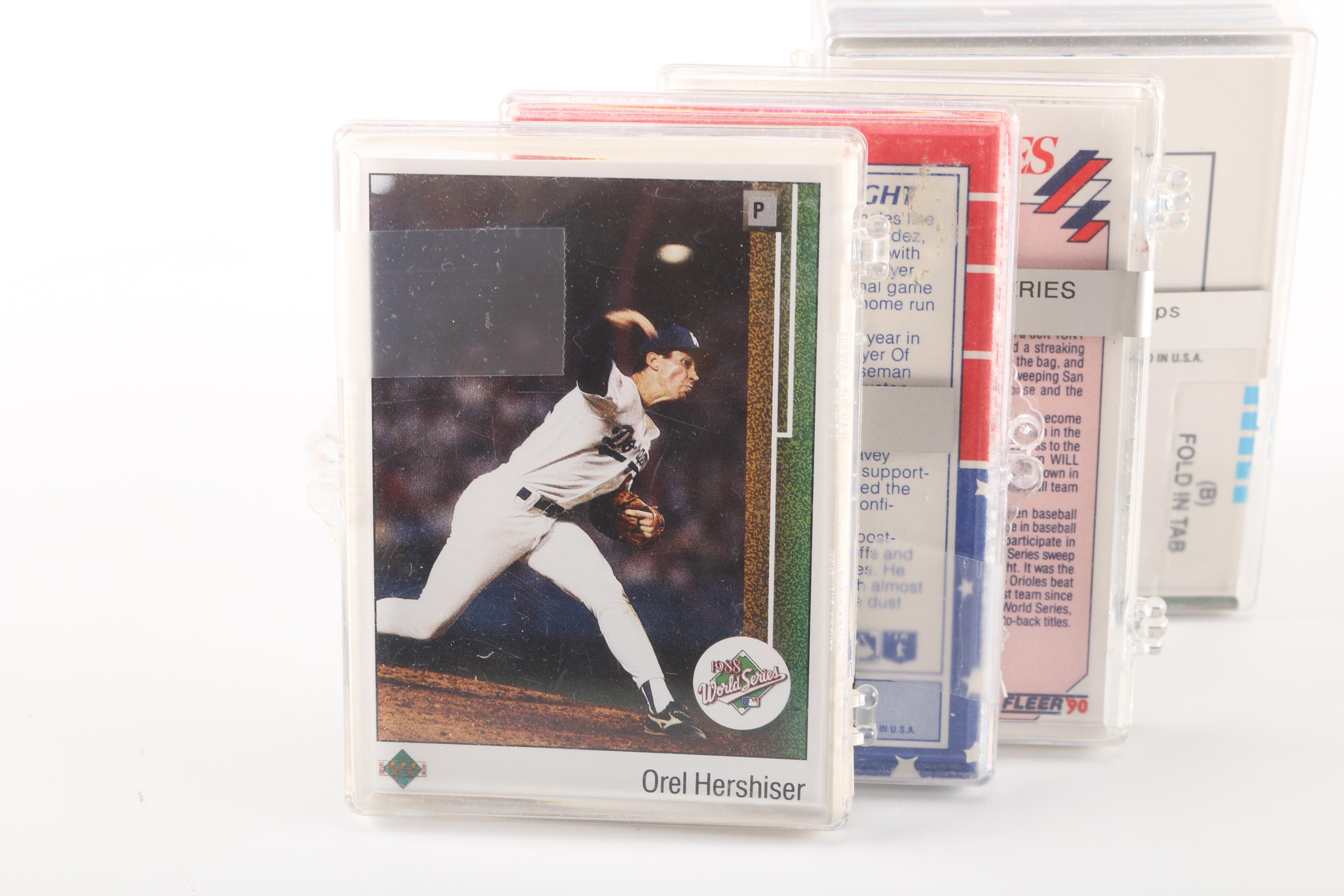 Assortment of 1980s and 1990s Baseball Cards