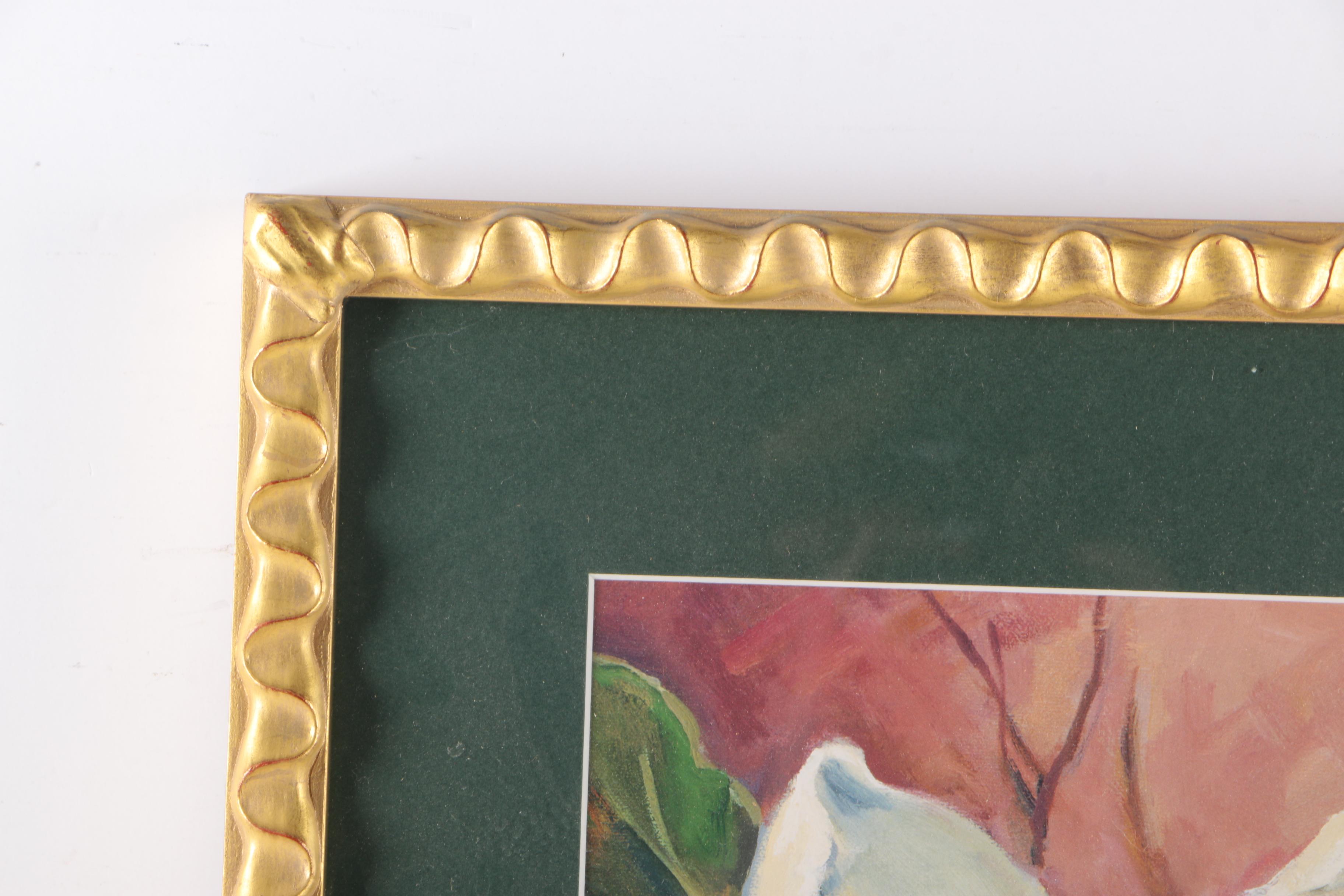 Barbara Mock Offset Lithograph Still Life