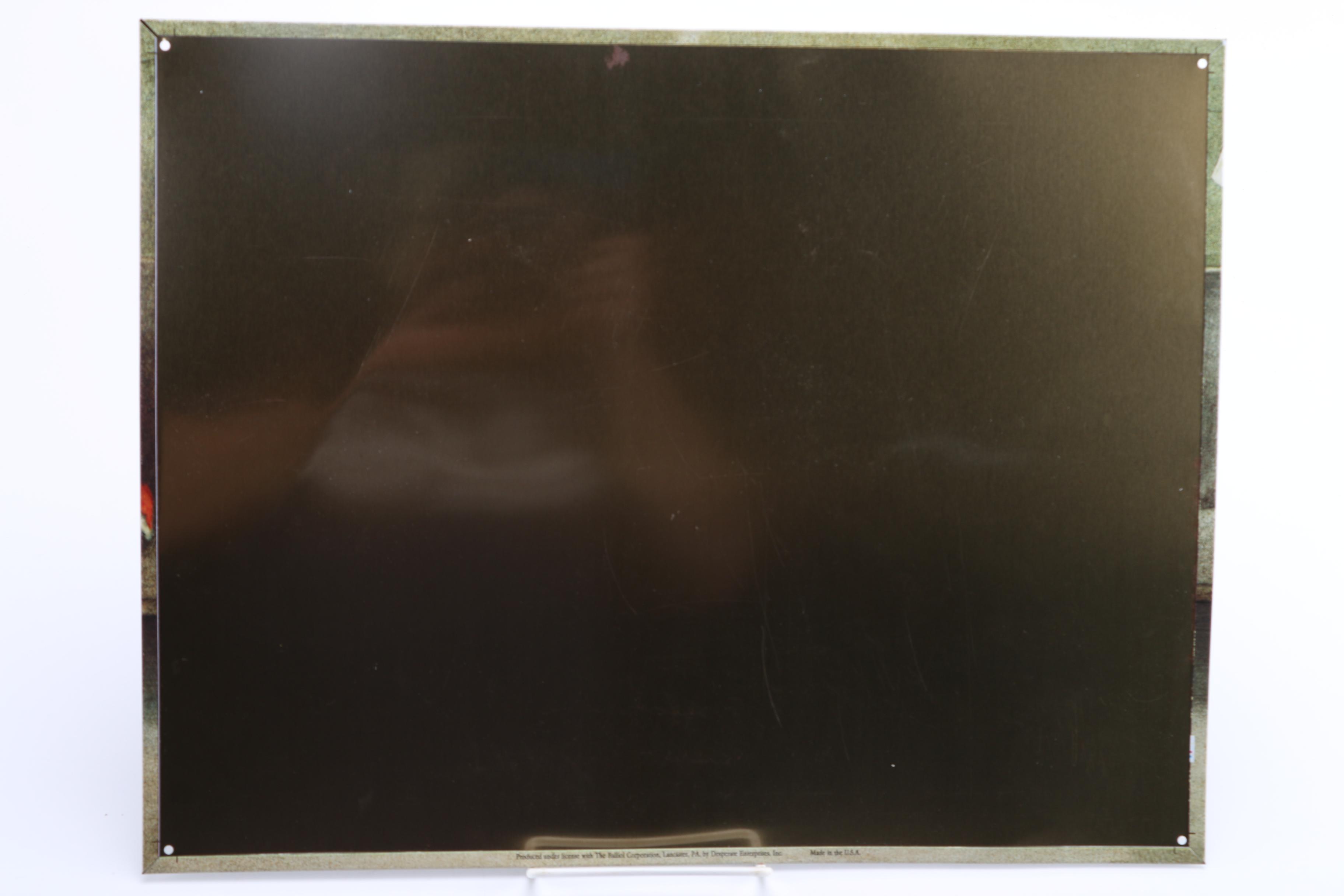 Doll Theme Decor Metal Sign and Wooden Hook Plaque