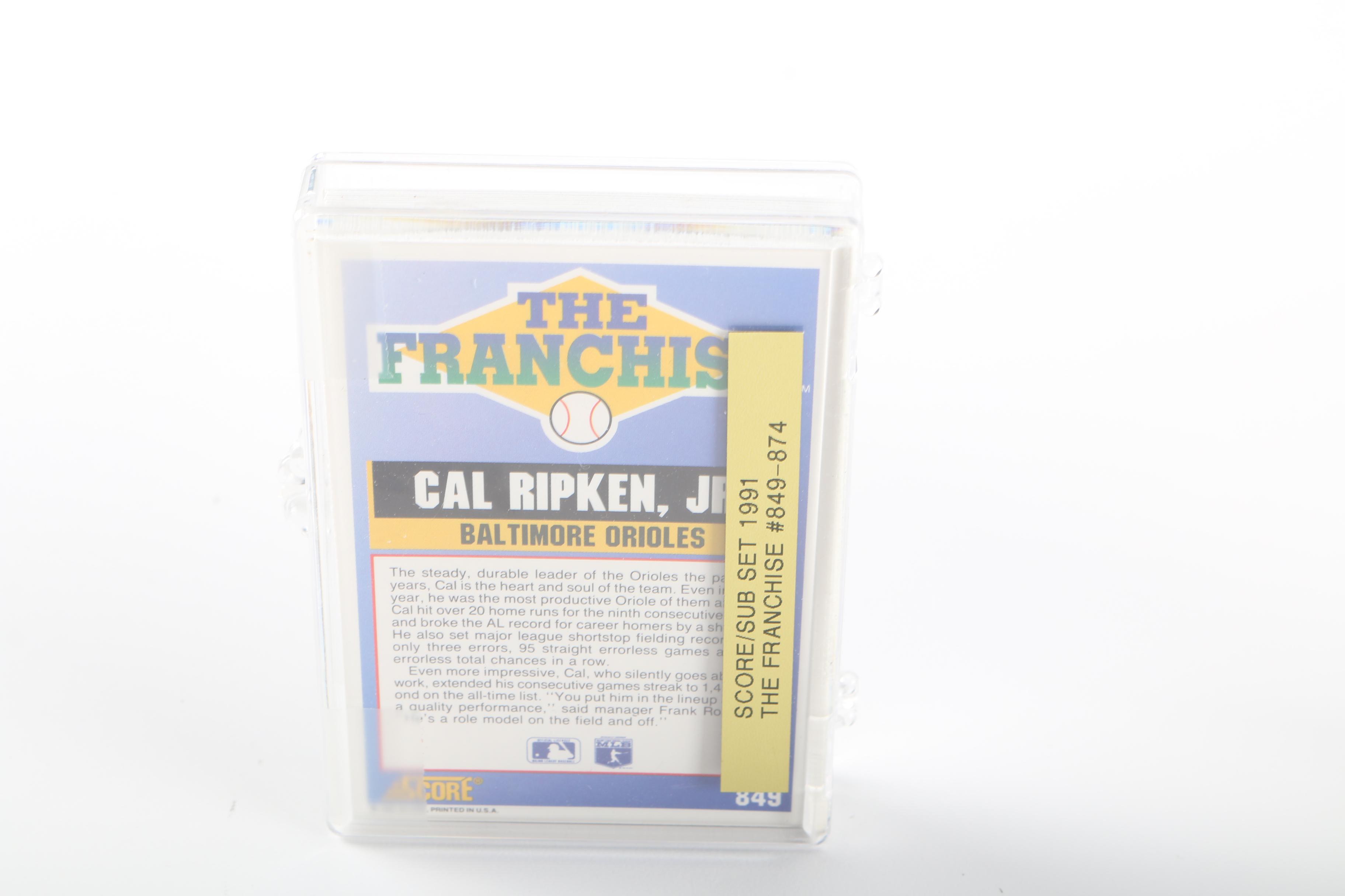 Assortment of 1980s and 1990s Baseball Cards