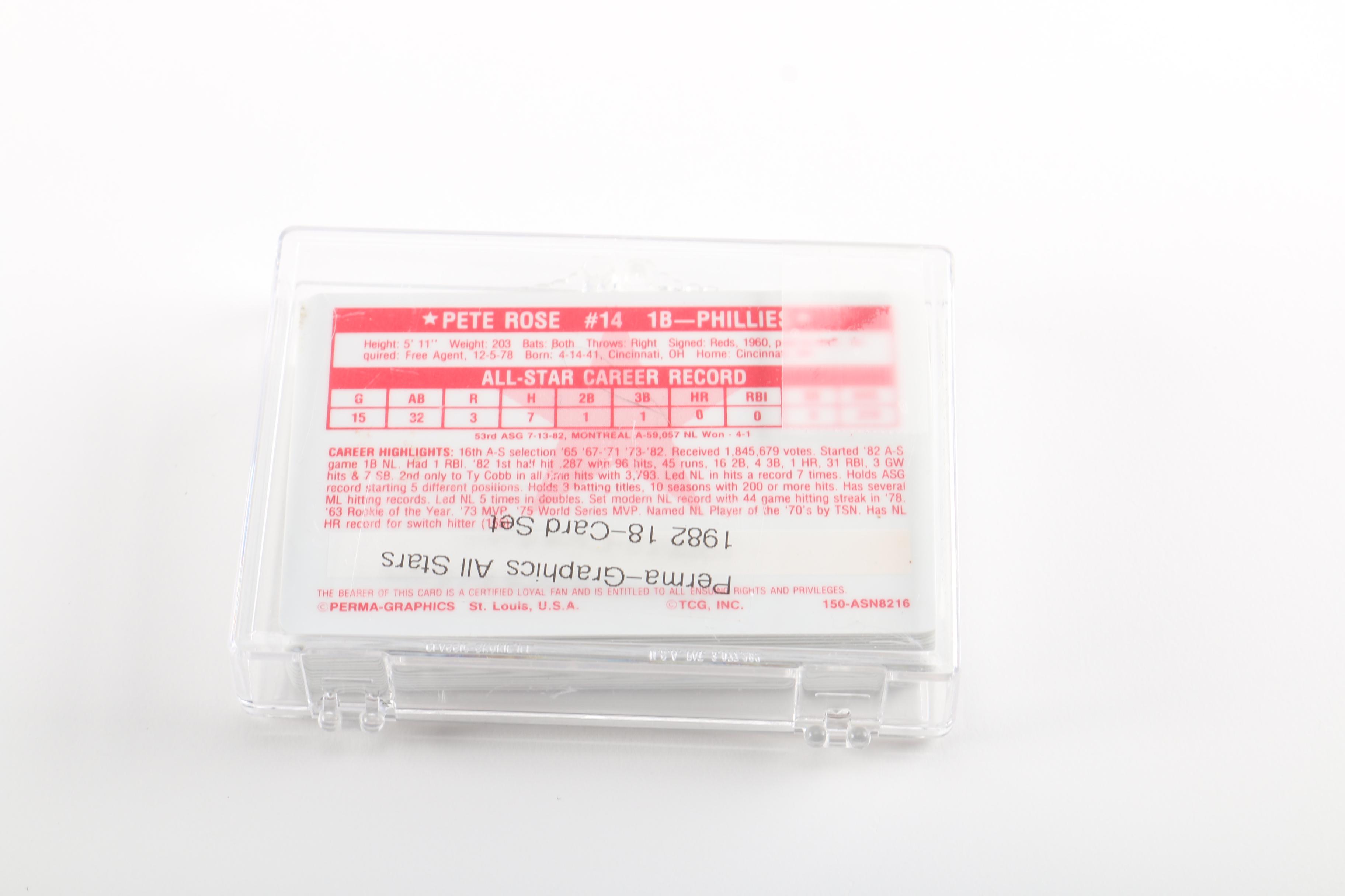 Assortment of 1980s and 1990s Baseball Cards