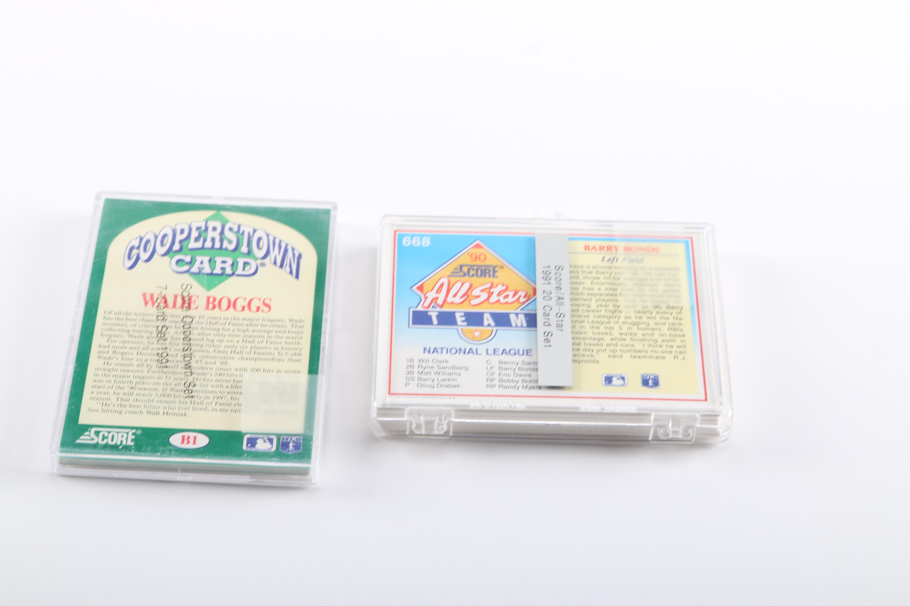 Assortment of 1980s and 1990s Baseball Cards