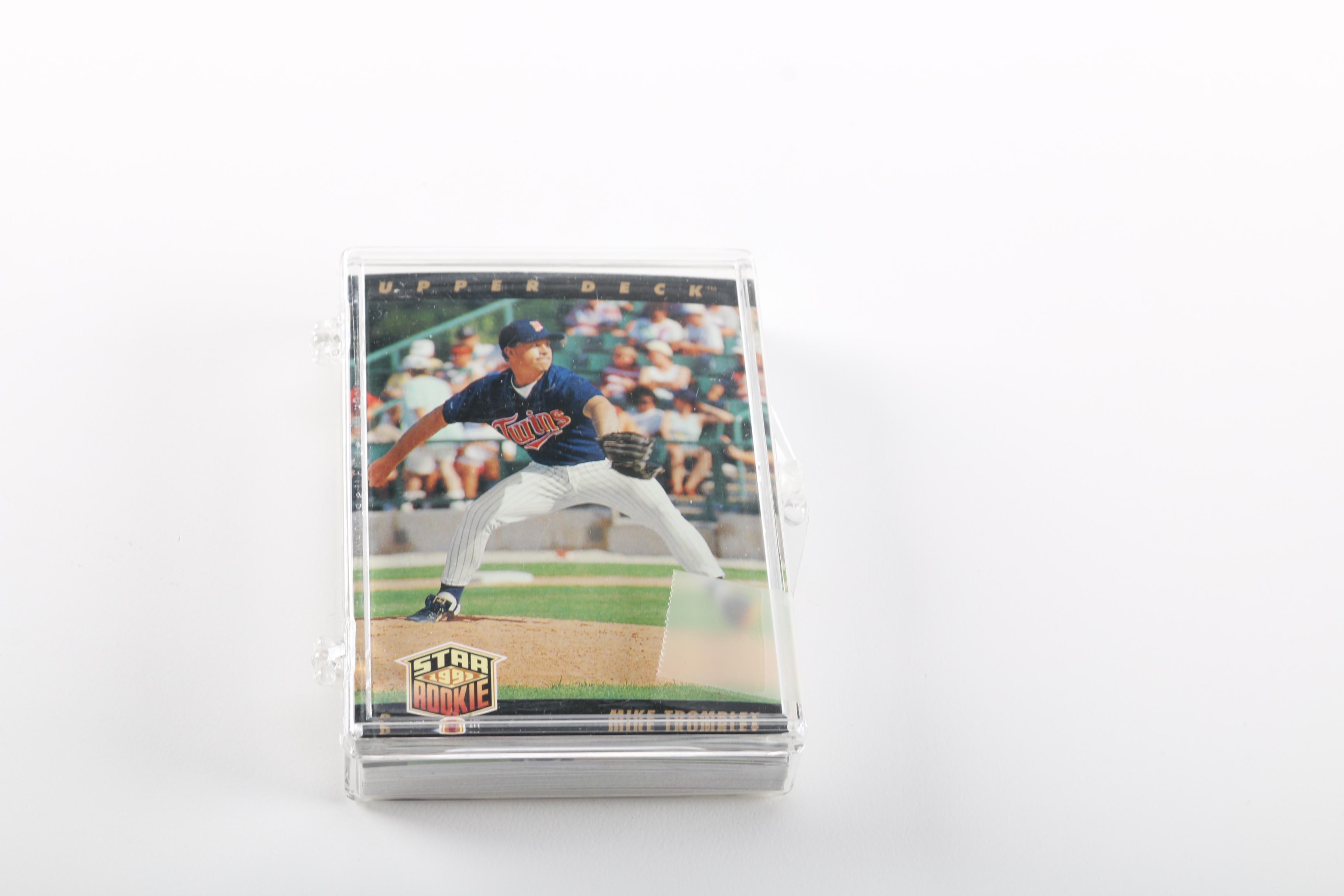 Assortment of 1980s and 1990s Baseball Cards