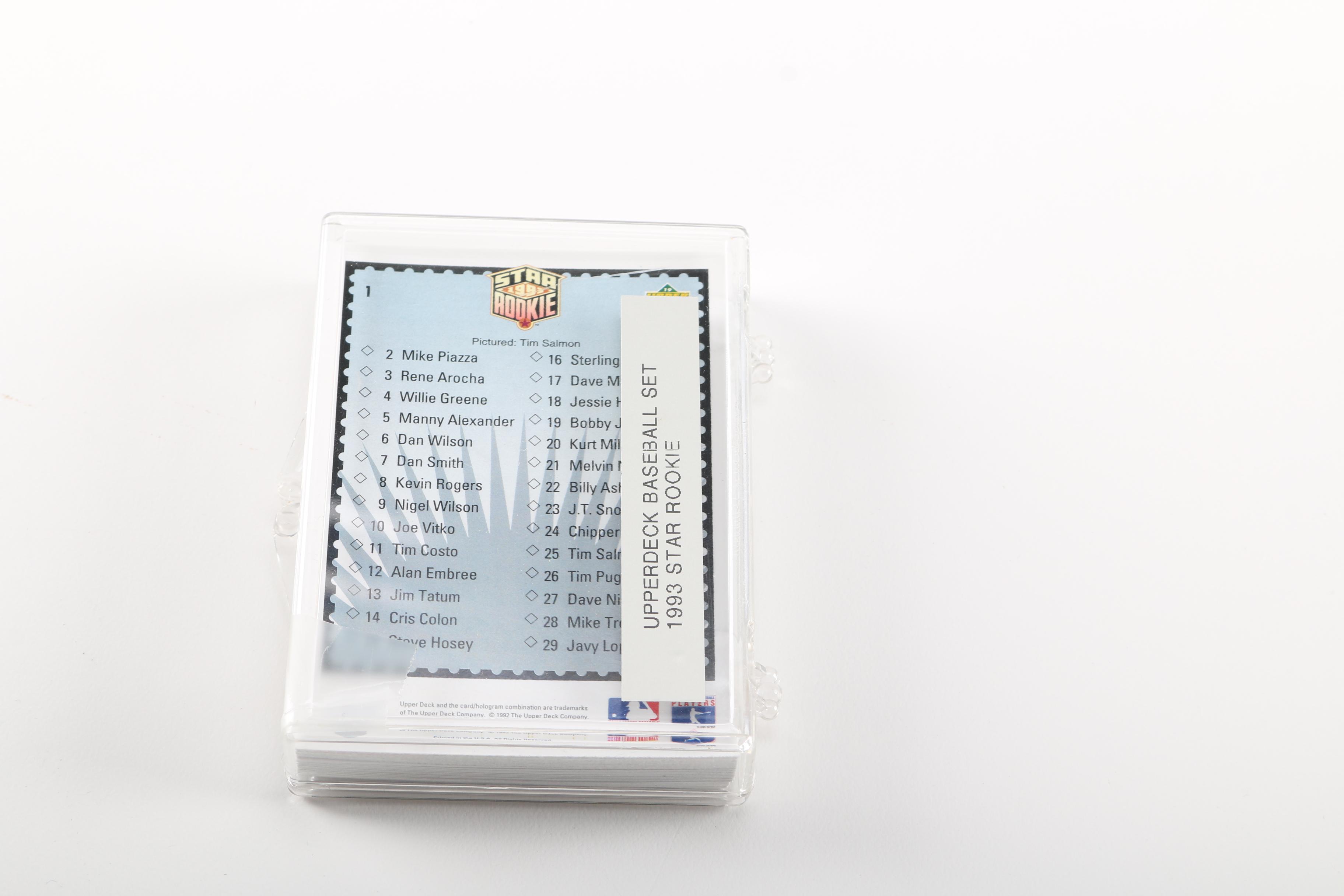 Assortment of 1980s and 1990s Baseball Cards