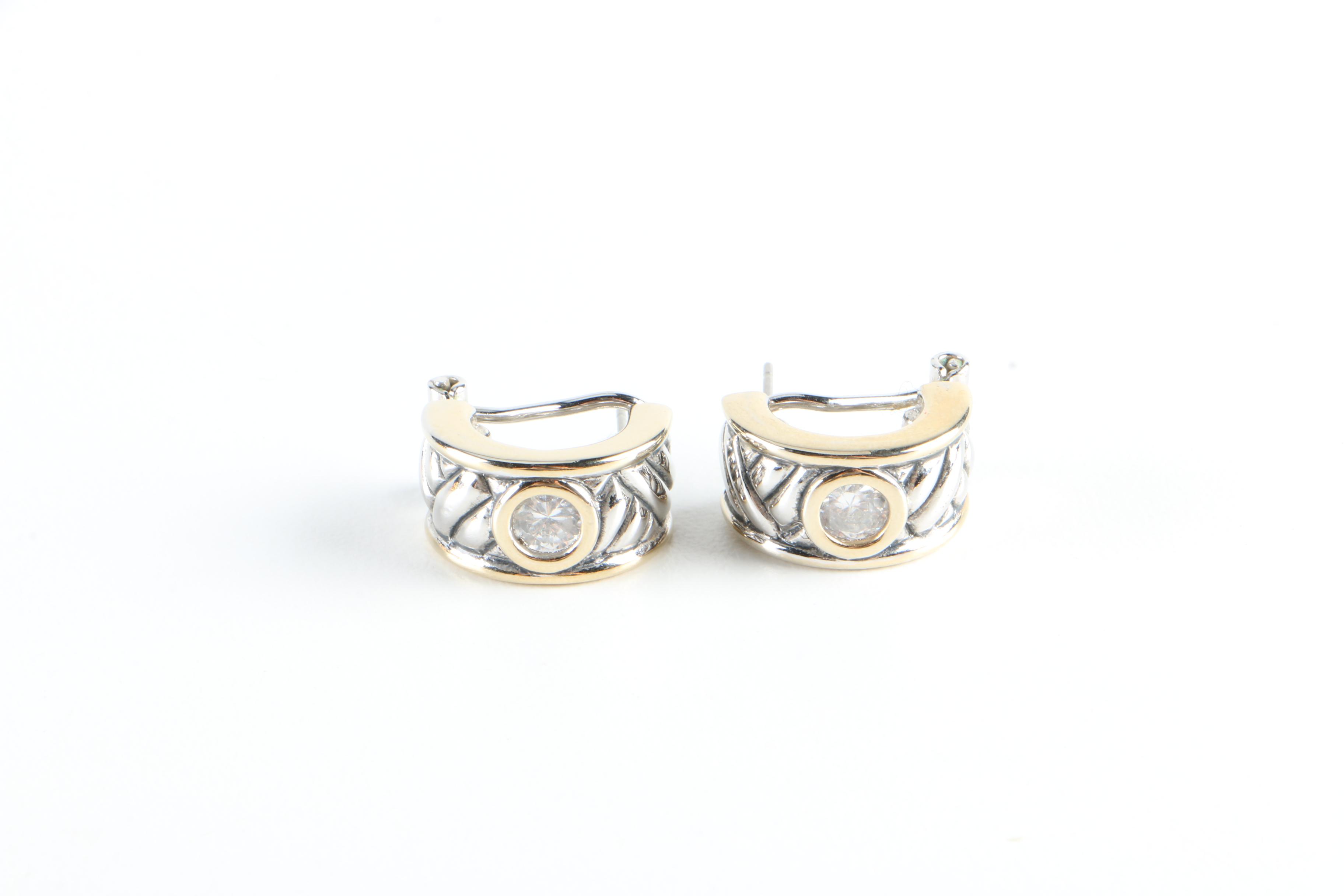 Vintage Brooches, Earrings, and a Pearl Bracelet