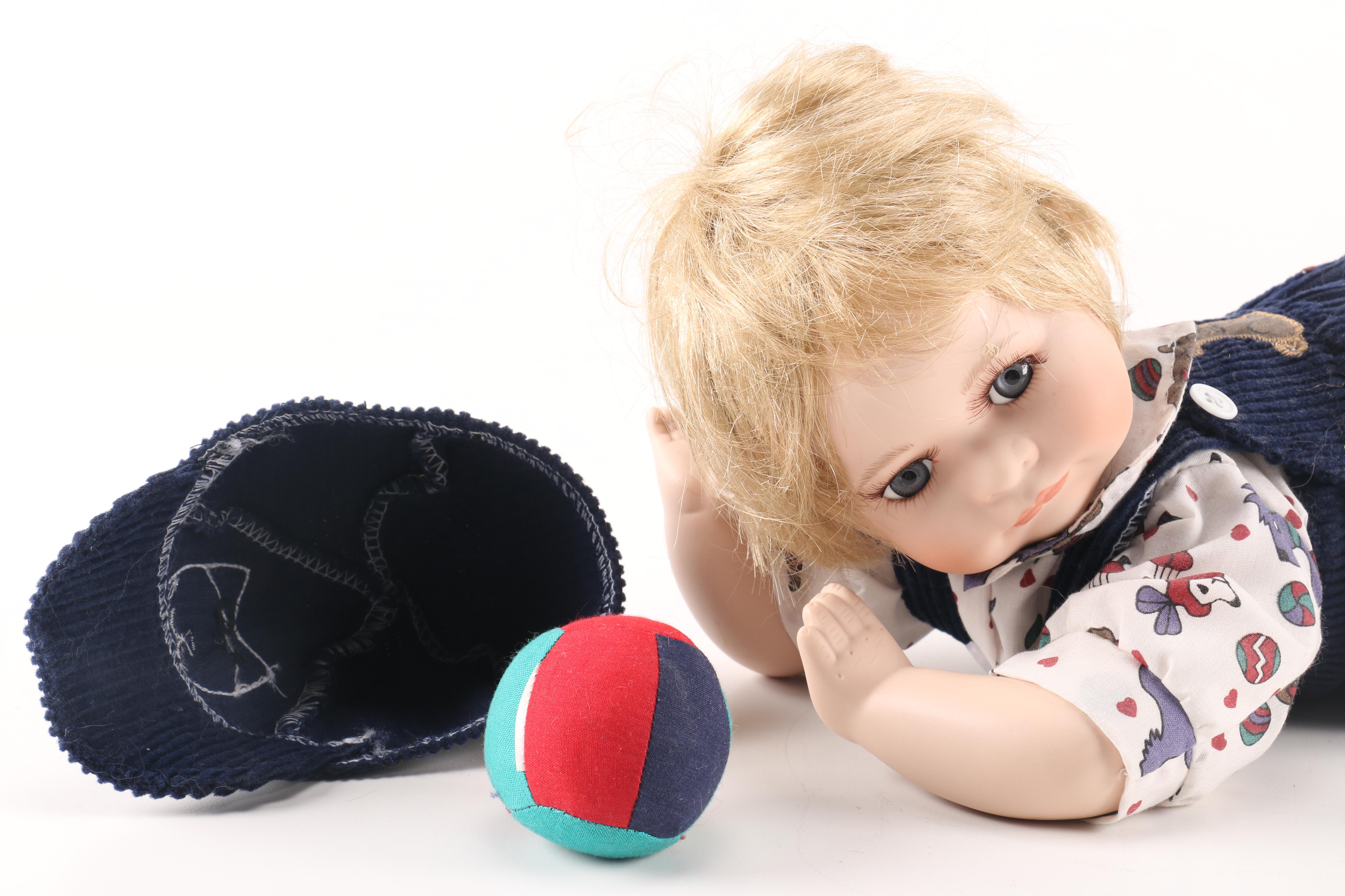 Assortment of Porcelain Baby Dolls