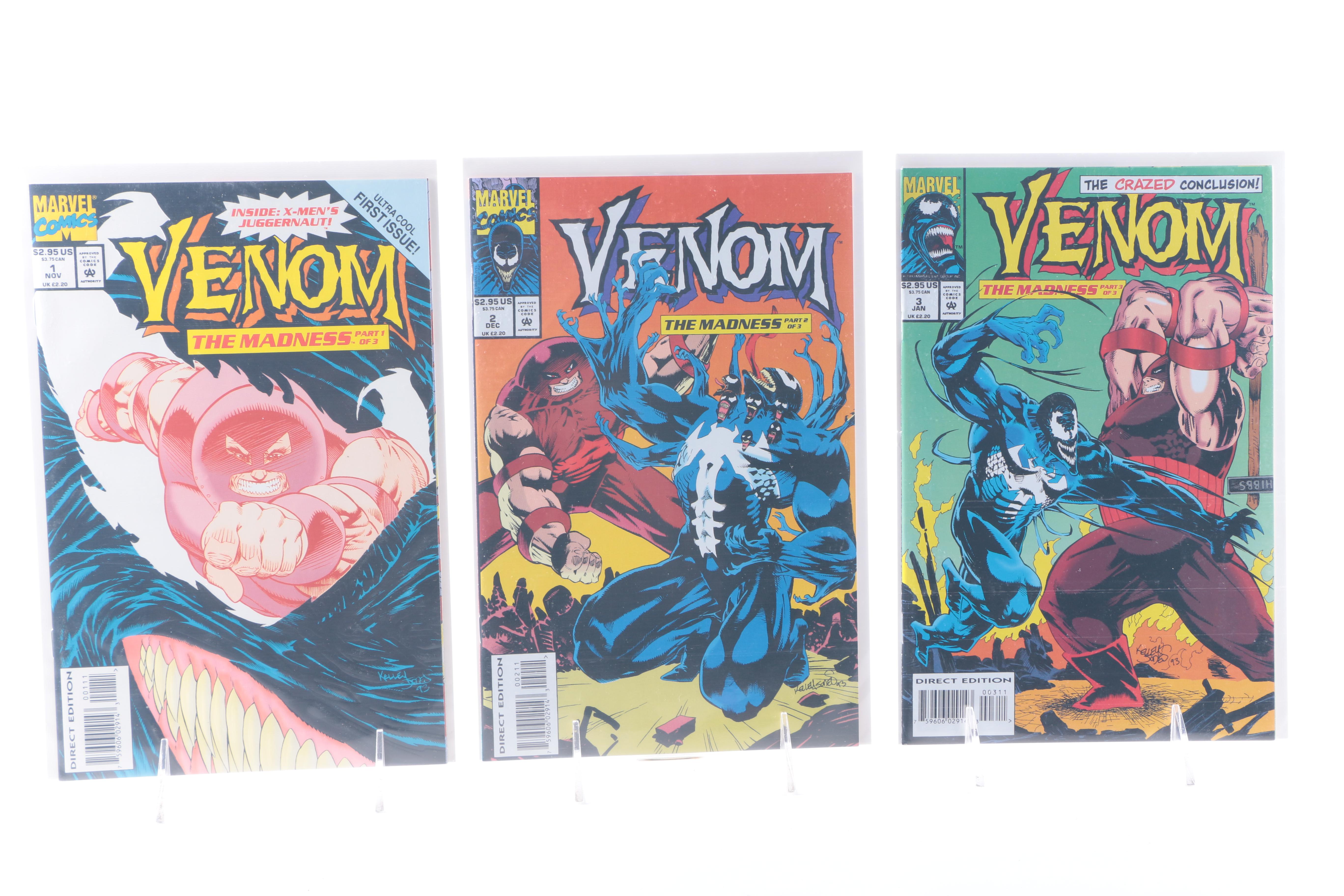 Modern Age Venom Complete Comic Miniseries