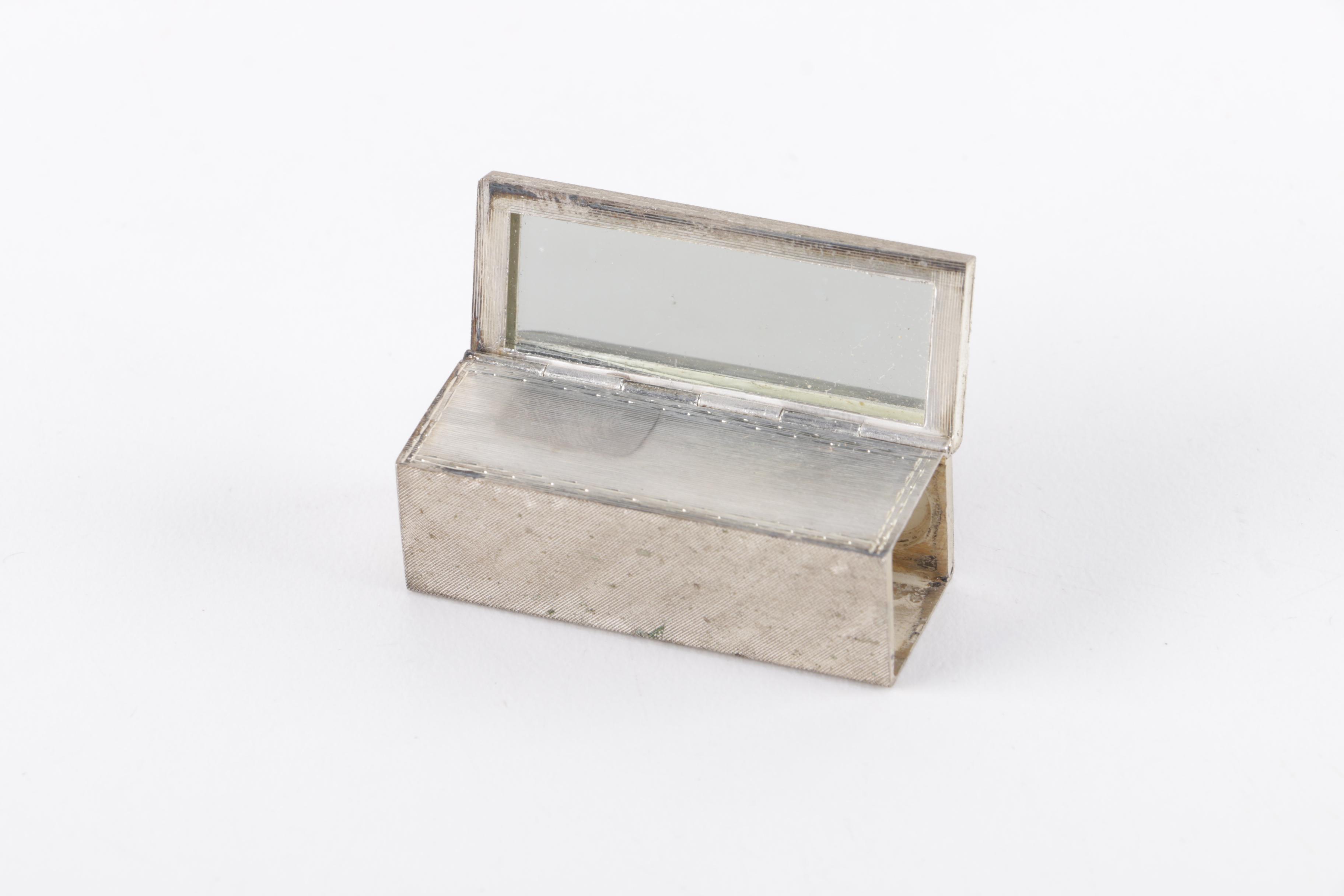 Vintage Sterling Bracelet and 800 Silver Lipstick Case