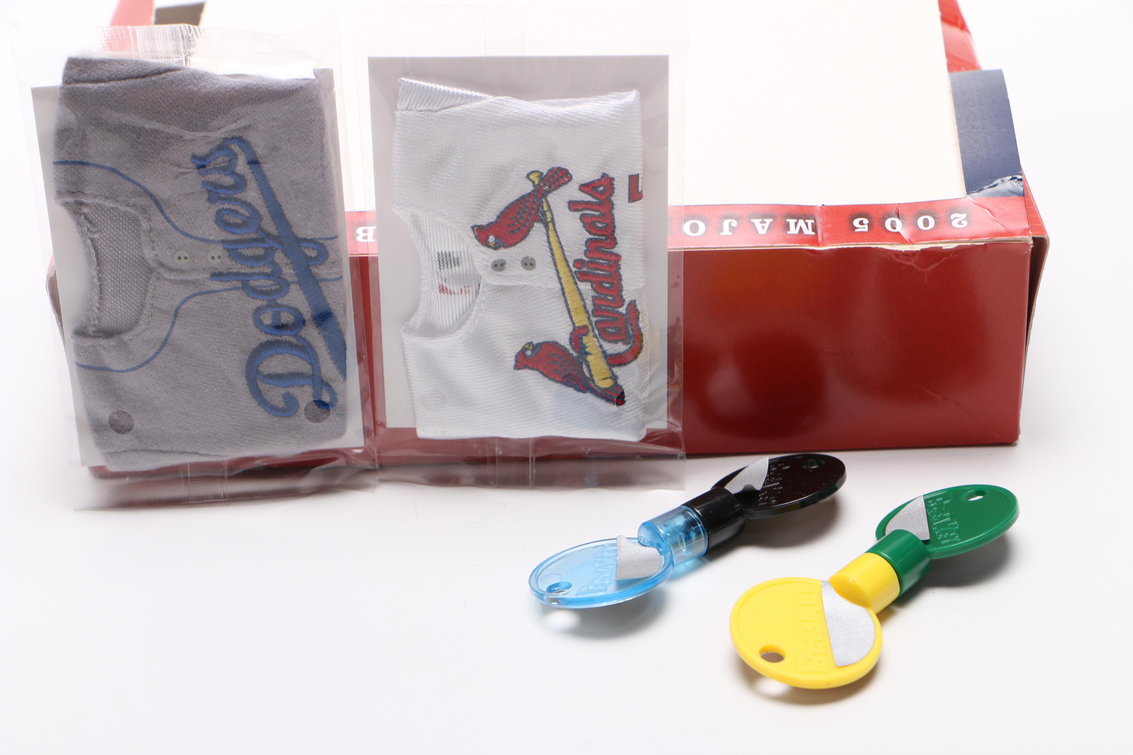 Baseball Mini Jersey Collection and Figurines