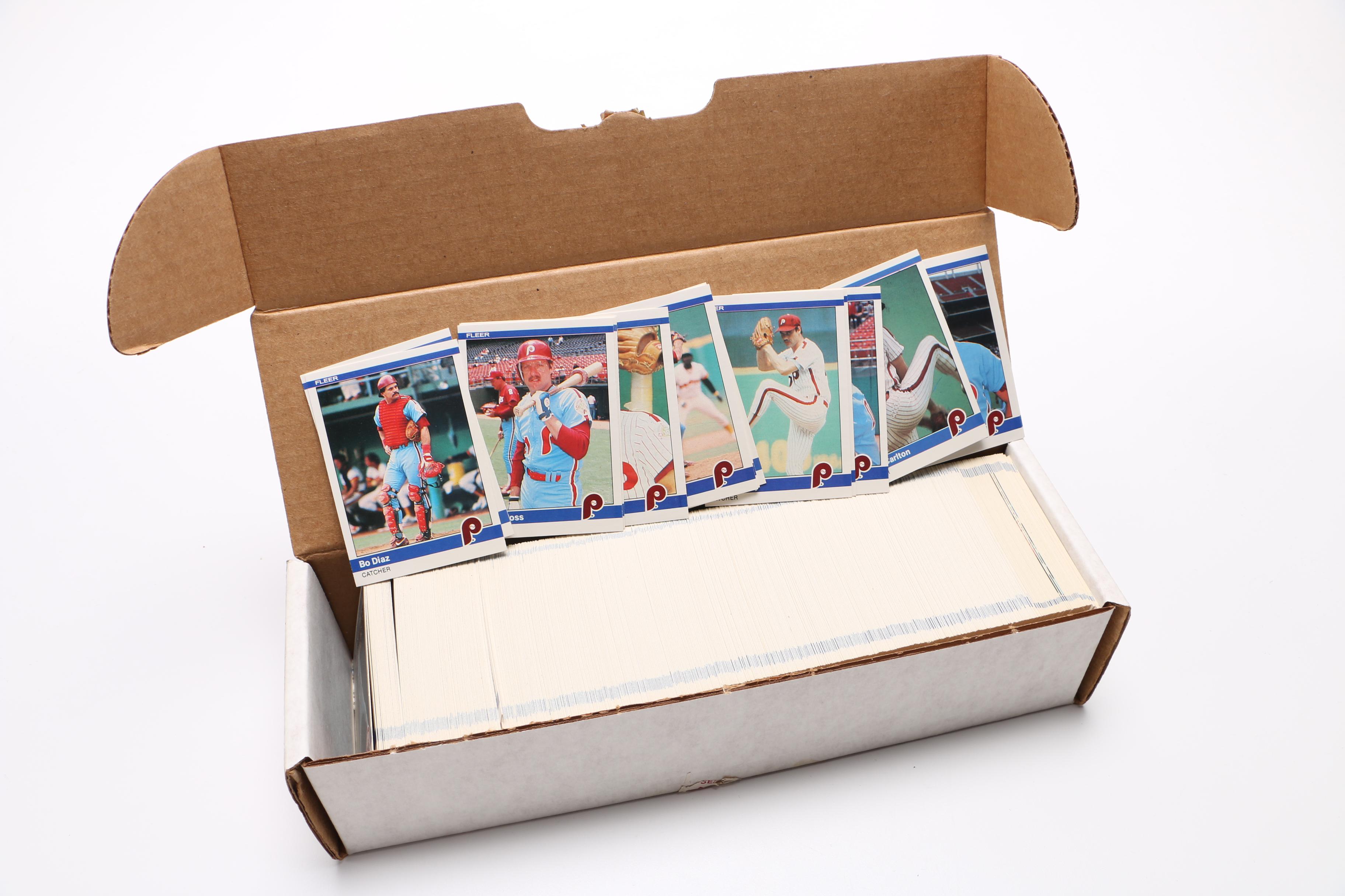 1985-1987 Complete Fleer Baseball Sets
