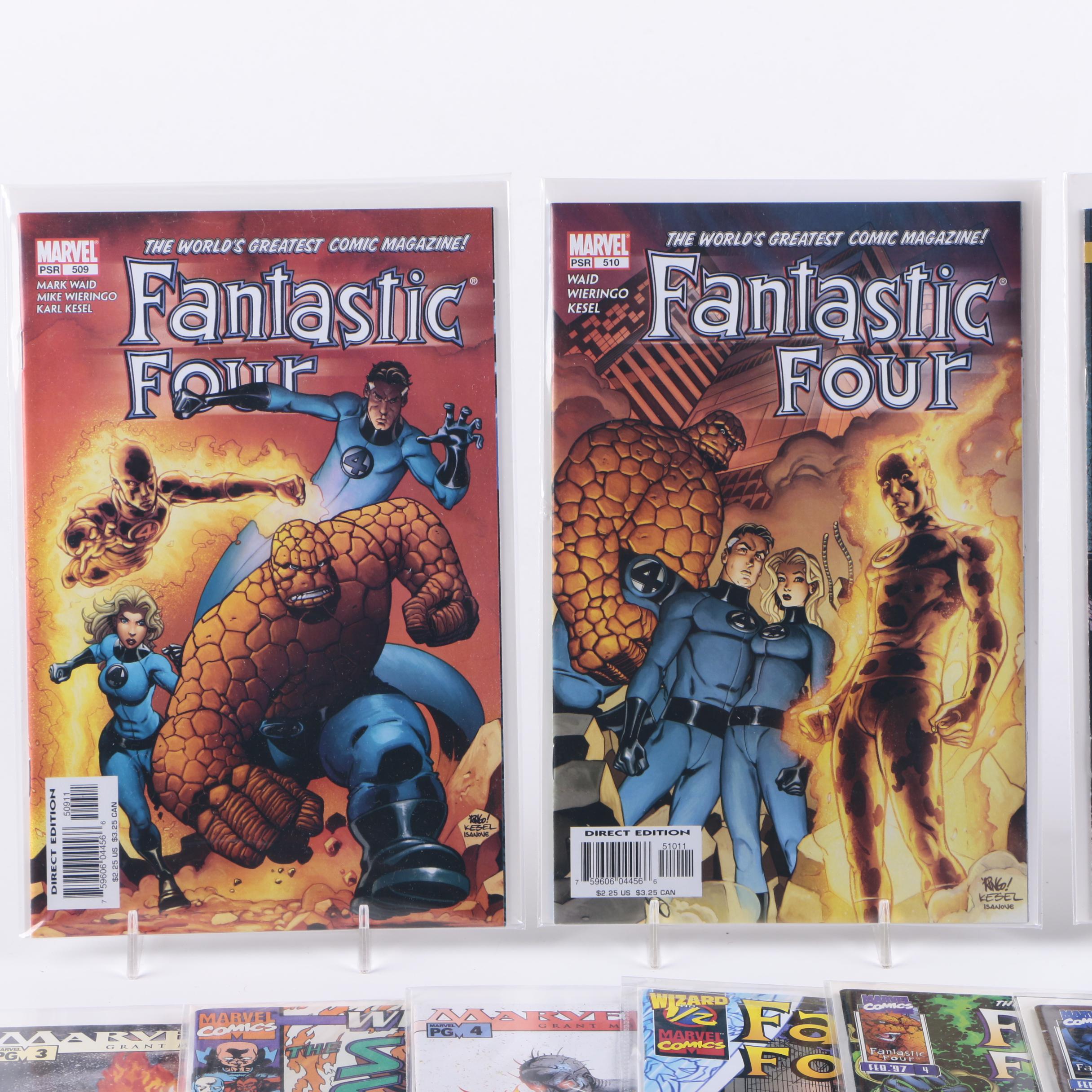 Modern Age Comics featuring the Fantastic Four