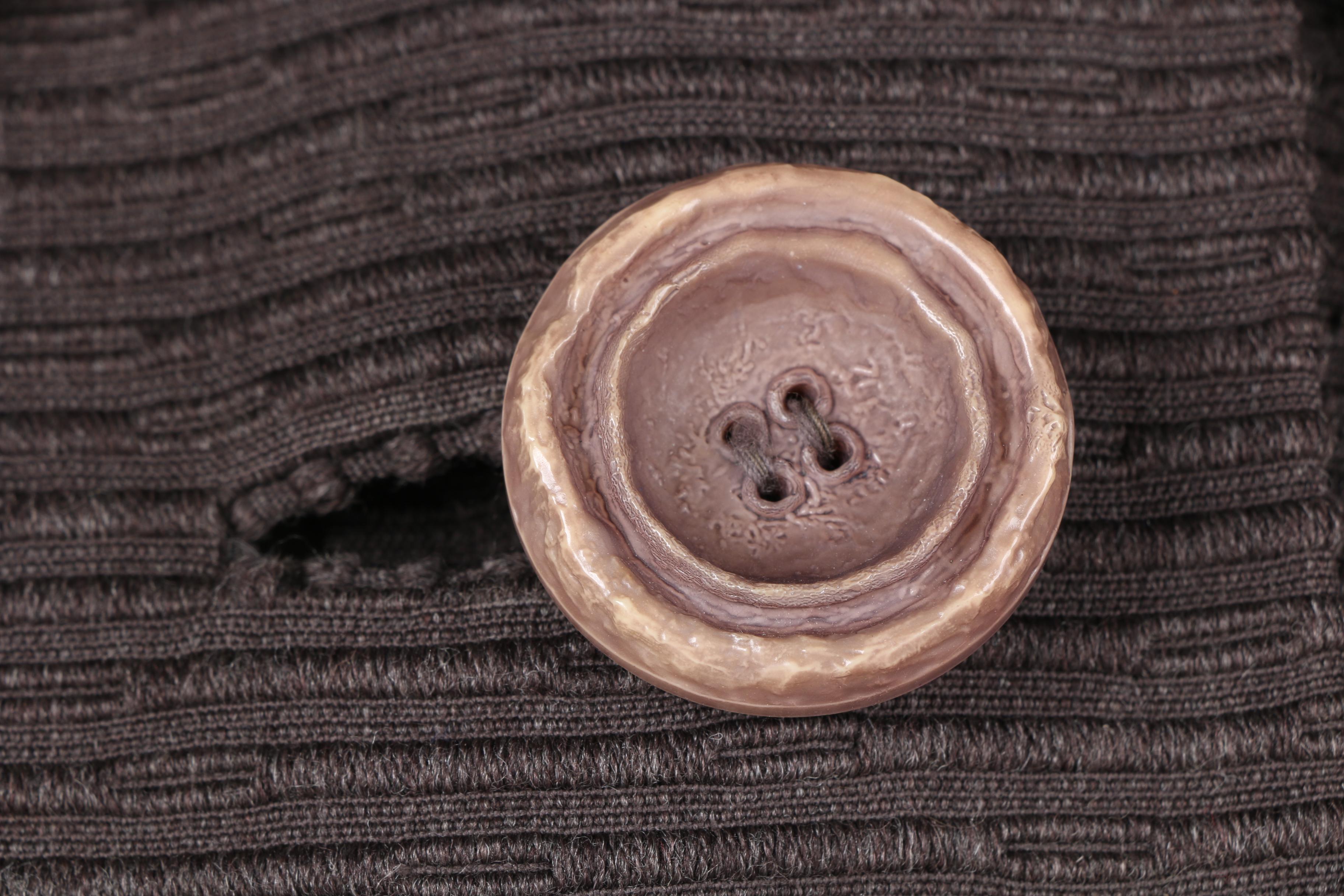 Women's Vintage Coat with Mink Collar