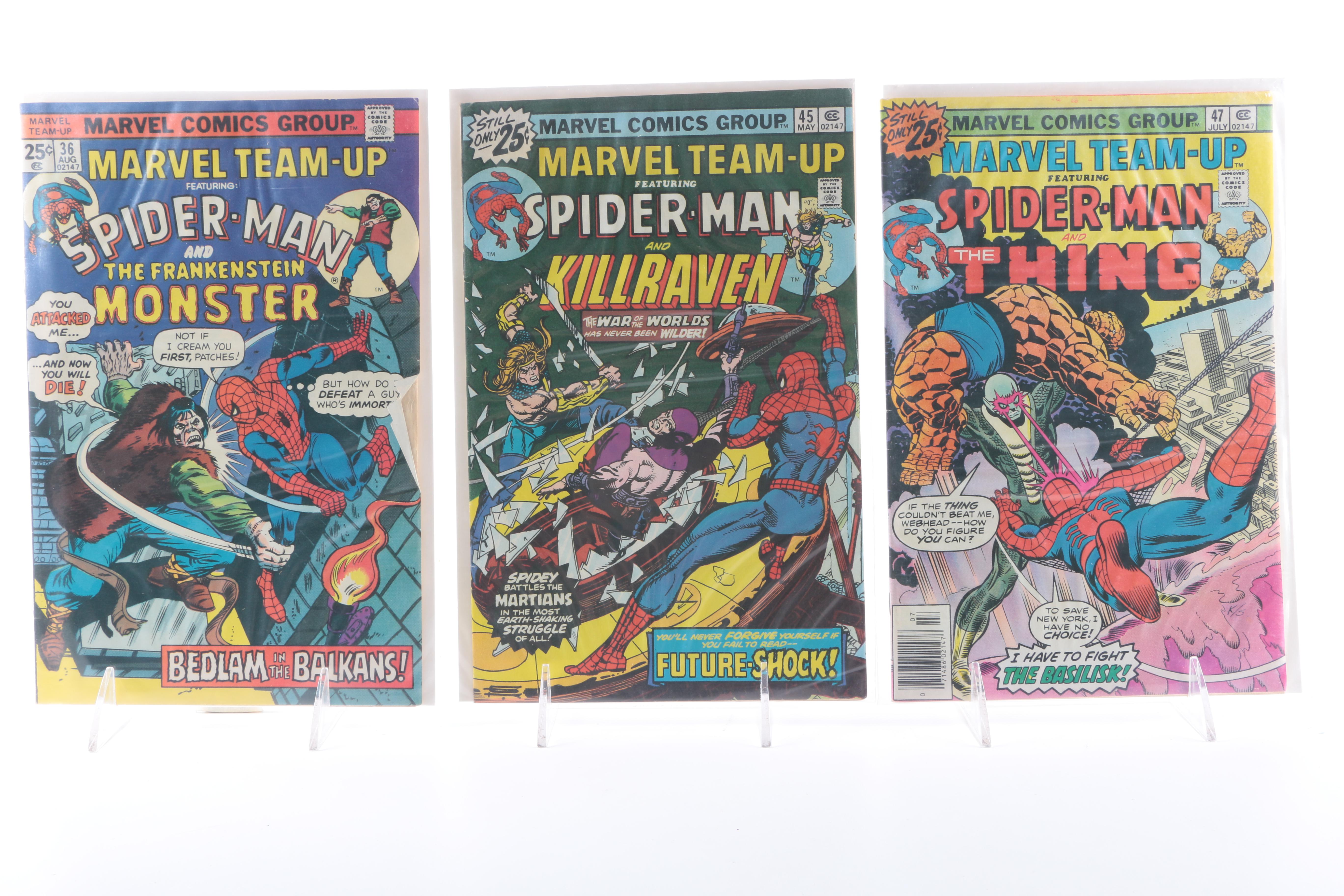 Bronze Age "Marvel Team-Up" Comics