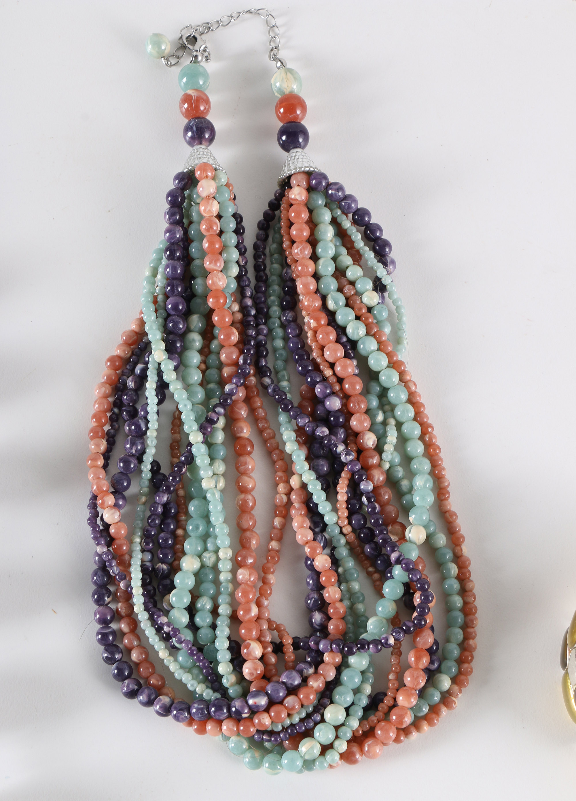 Costume Jewelry Including a Sterling Silver Pendant