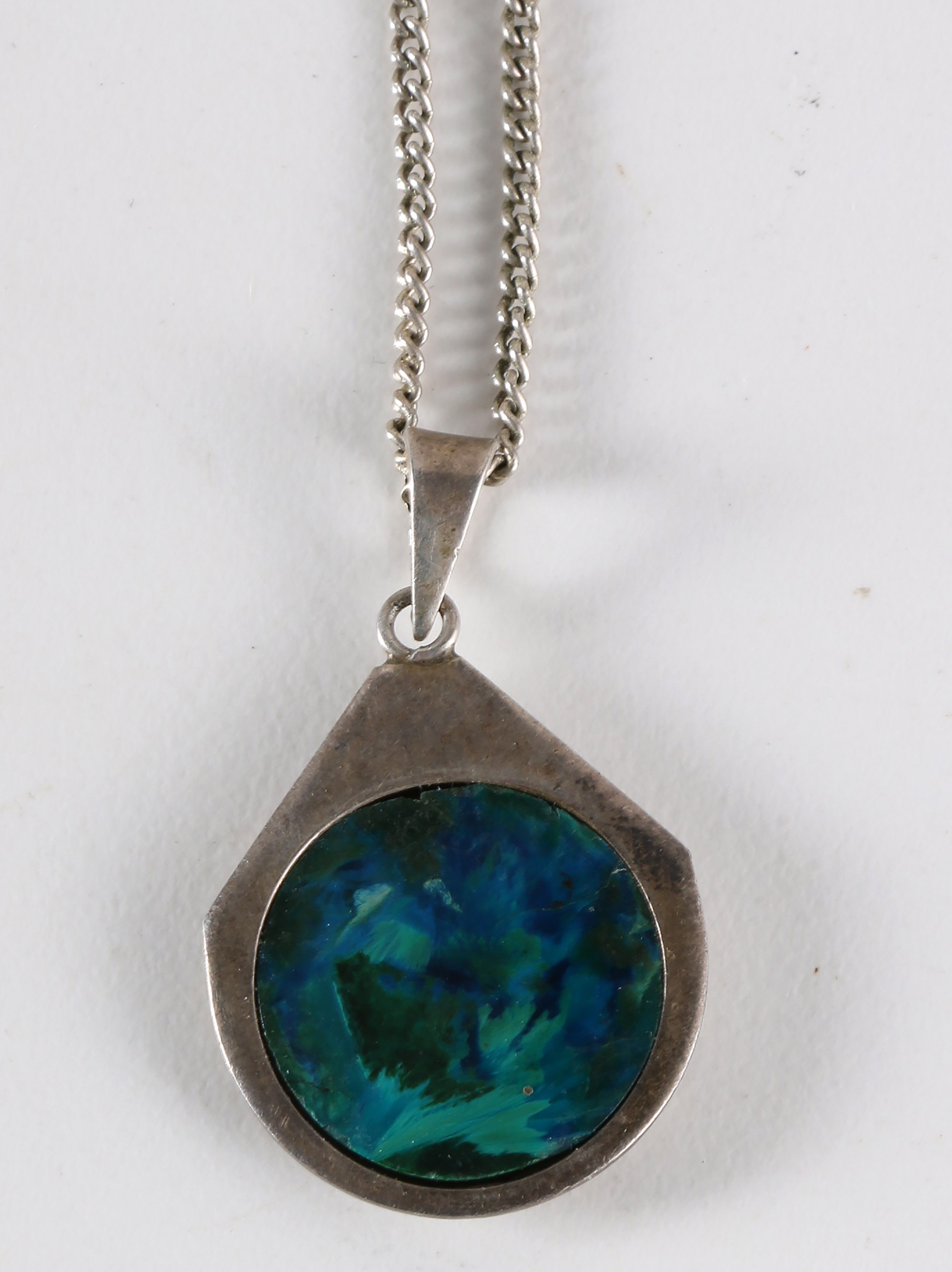 Costume Jewelry Including a Sterling Silver Pendant