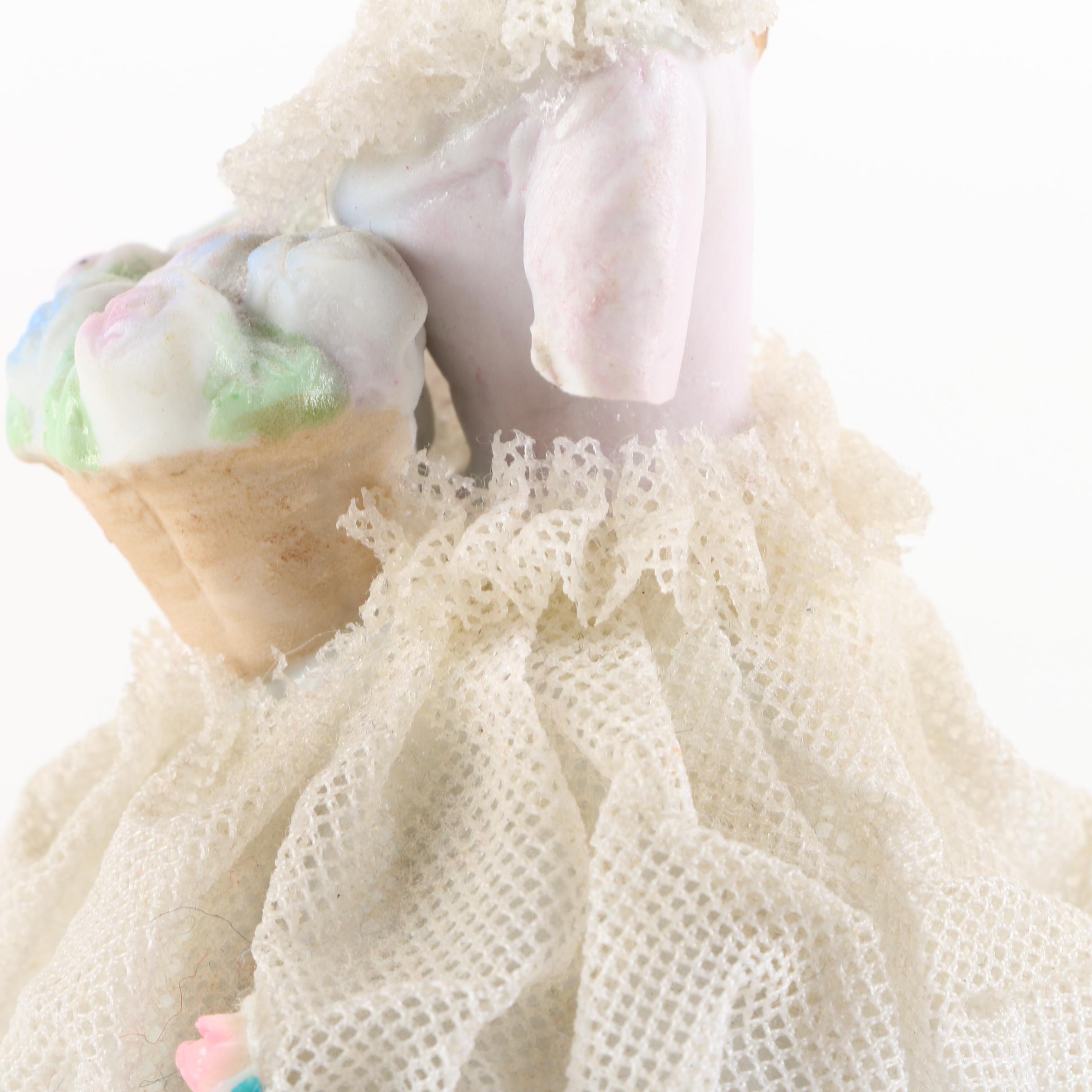 Figurine and Underwriters Laboratories Lamp