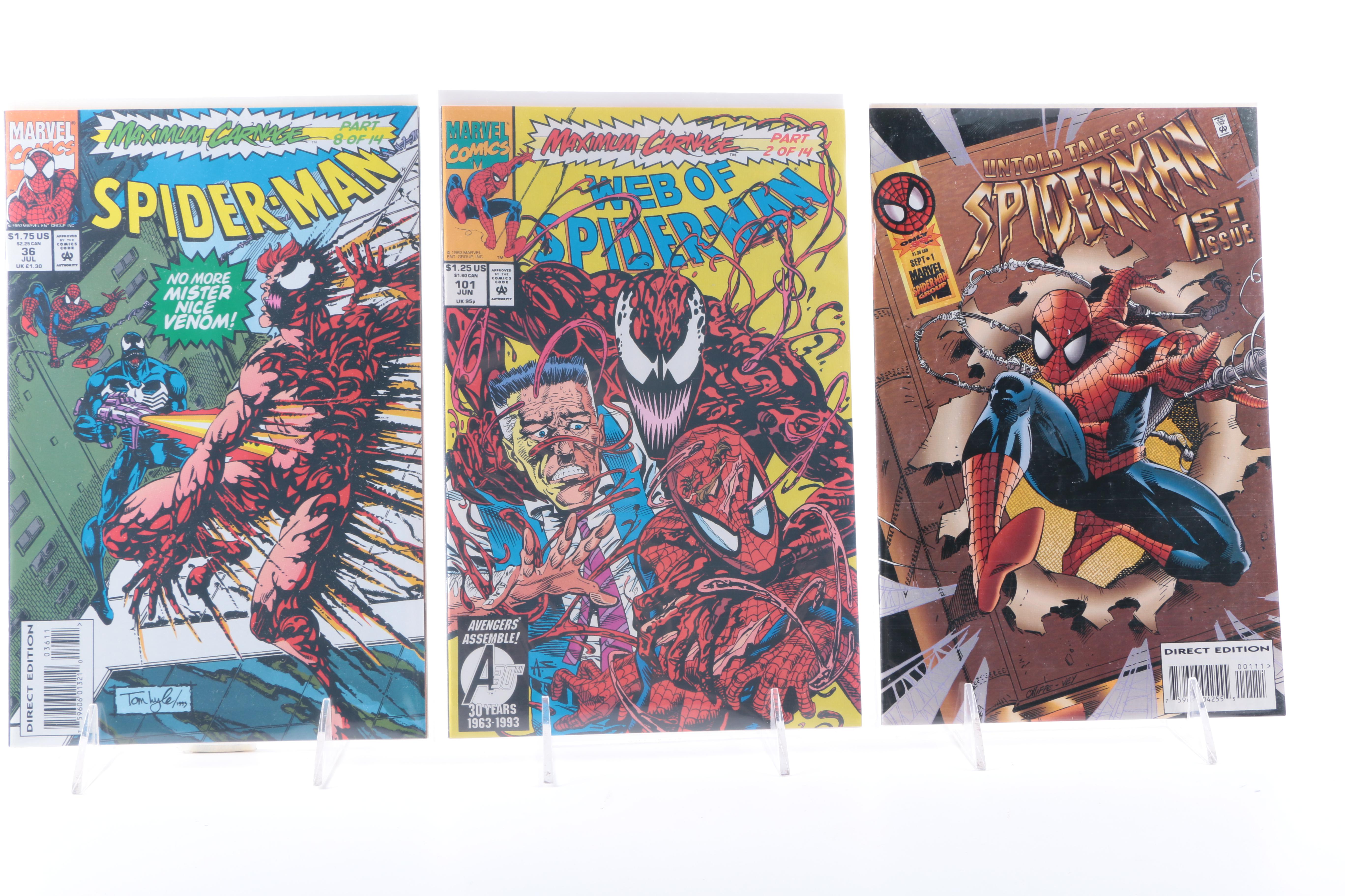 Assortment of Modern Age "Spider-Man" Related Marvel Comics