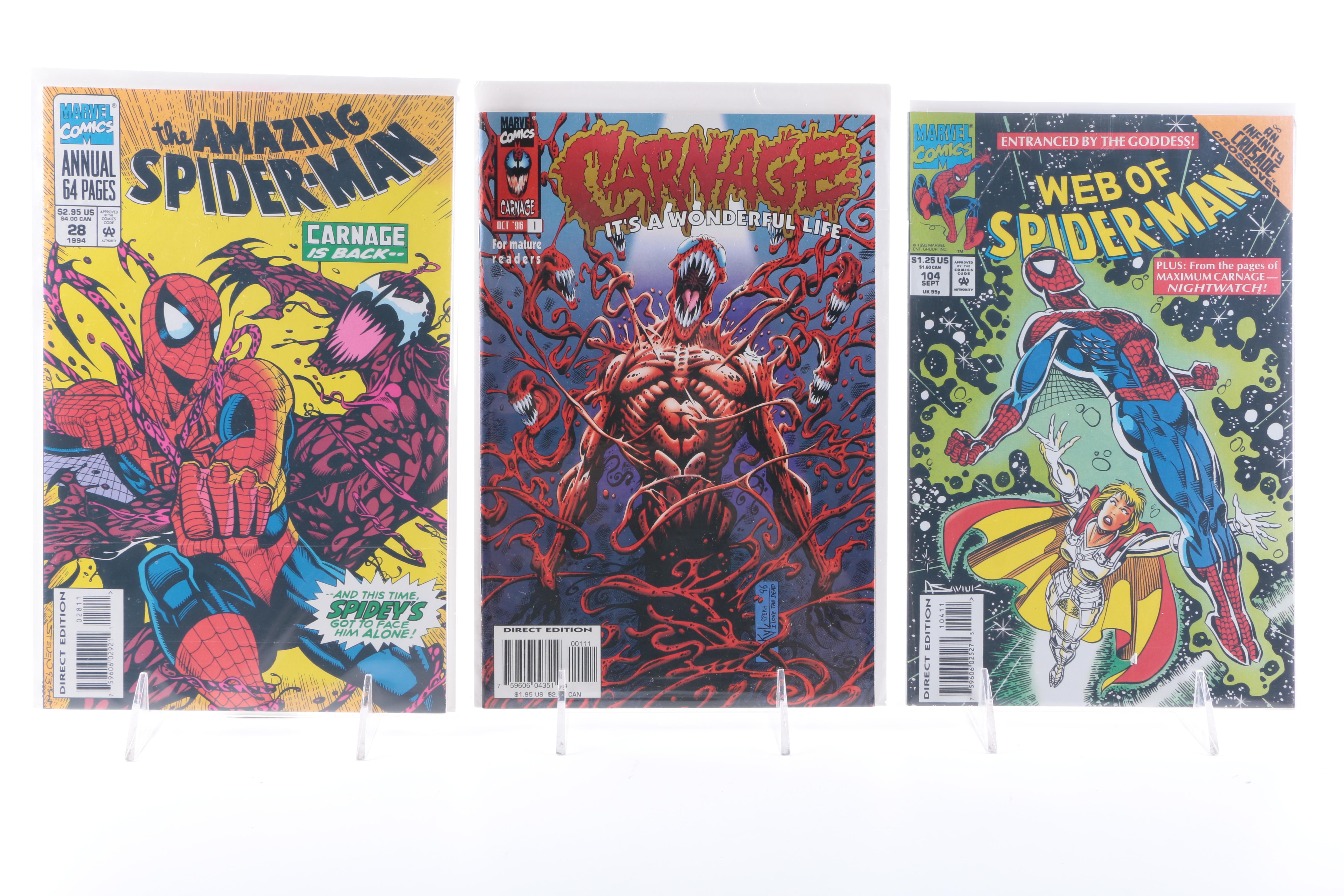 Assortment of Modern Age "Spider-Man" Related Marvel Comics