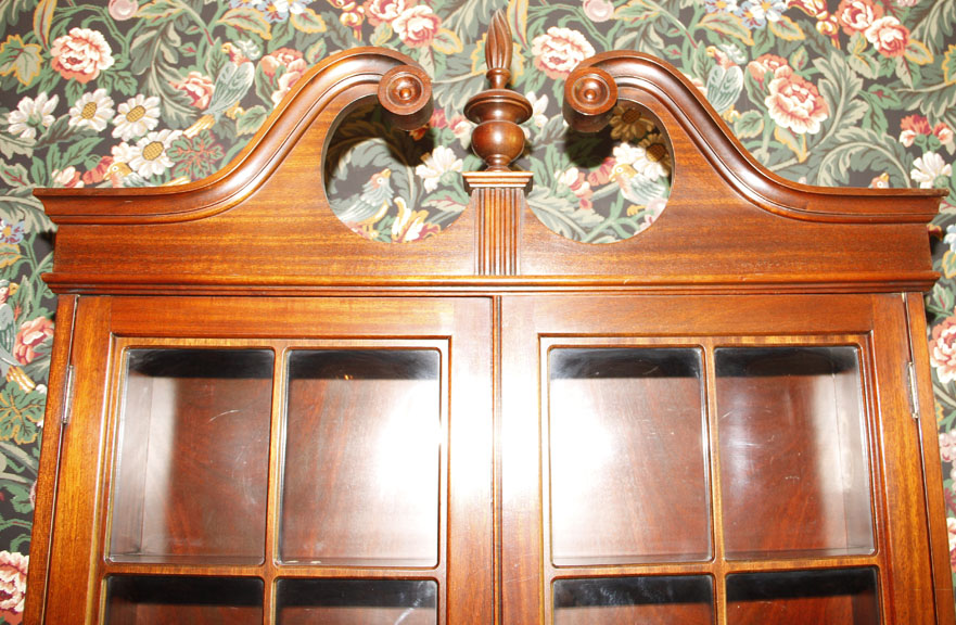 Vintage Mahogany Secretary Bookcase
