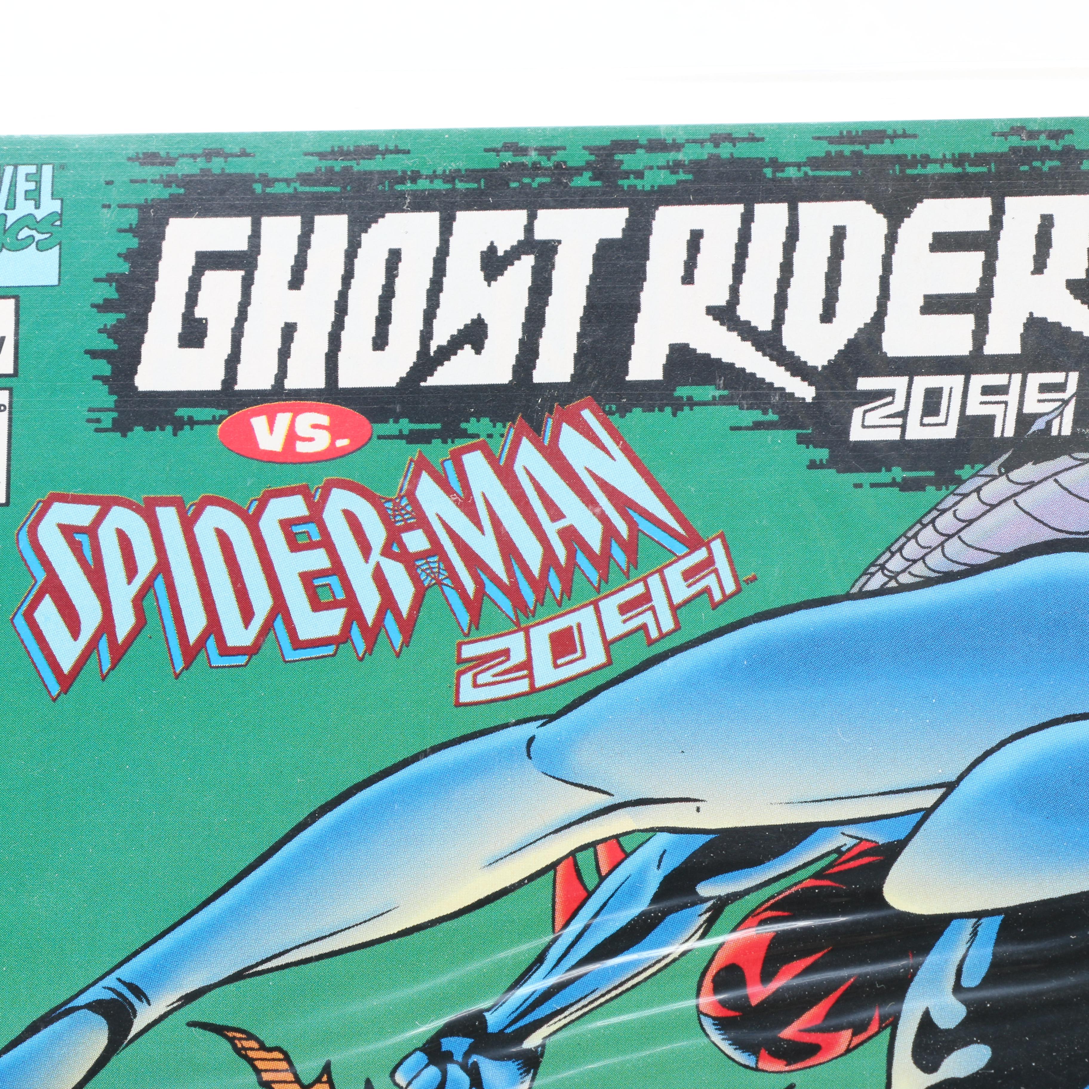 Assorted "Ghost Rider 2099" Comic Books Including Issue 1