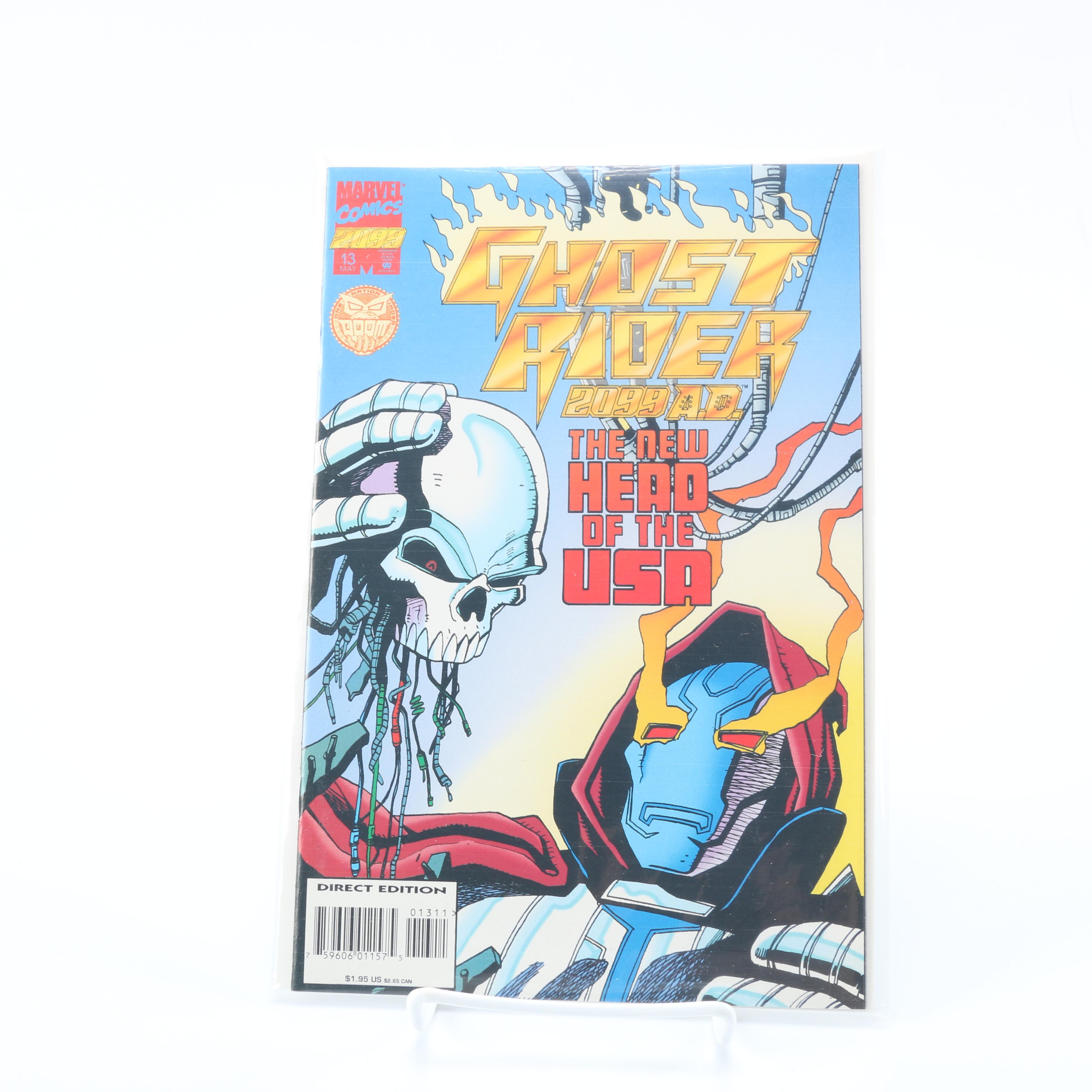 Assorted "Ghost Rider 2099" Comic Books Including Issue 1