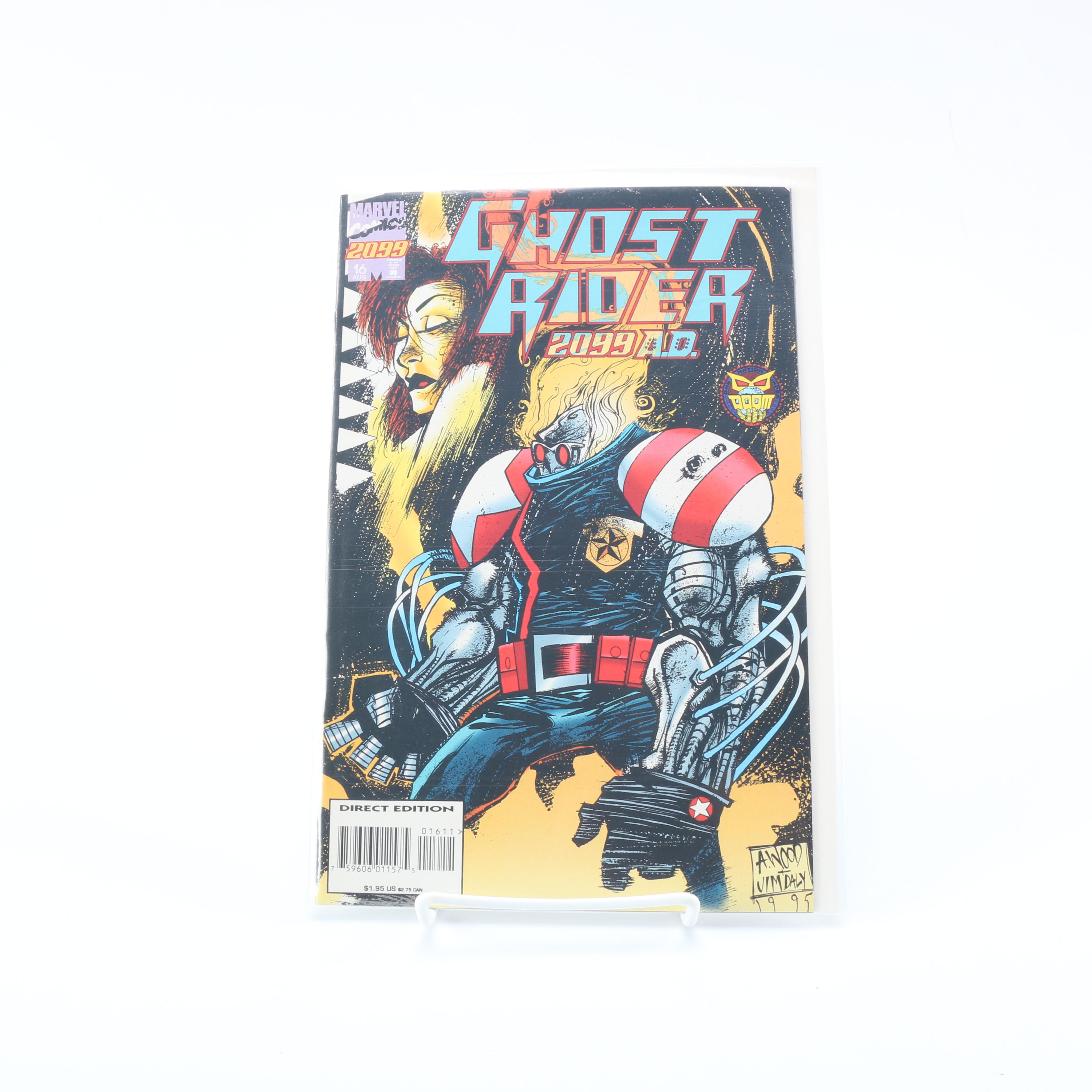 Assorted "Ghost Rider 2099" Comic Books Including Issue 1