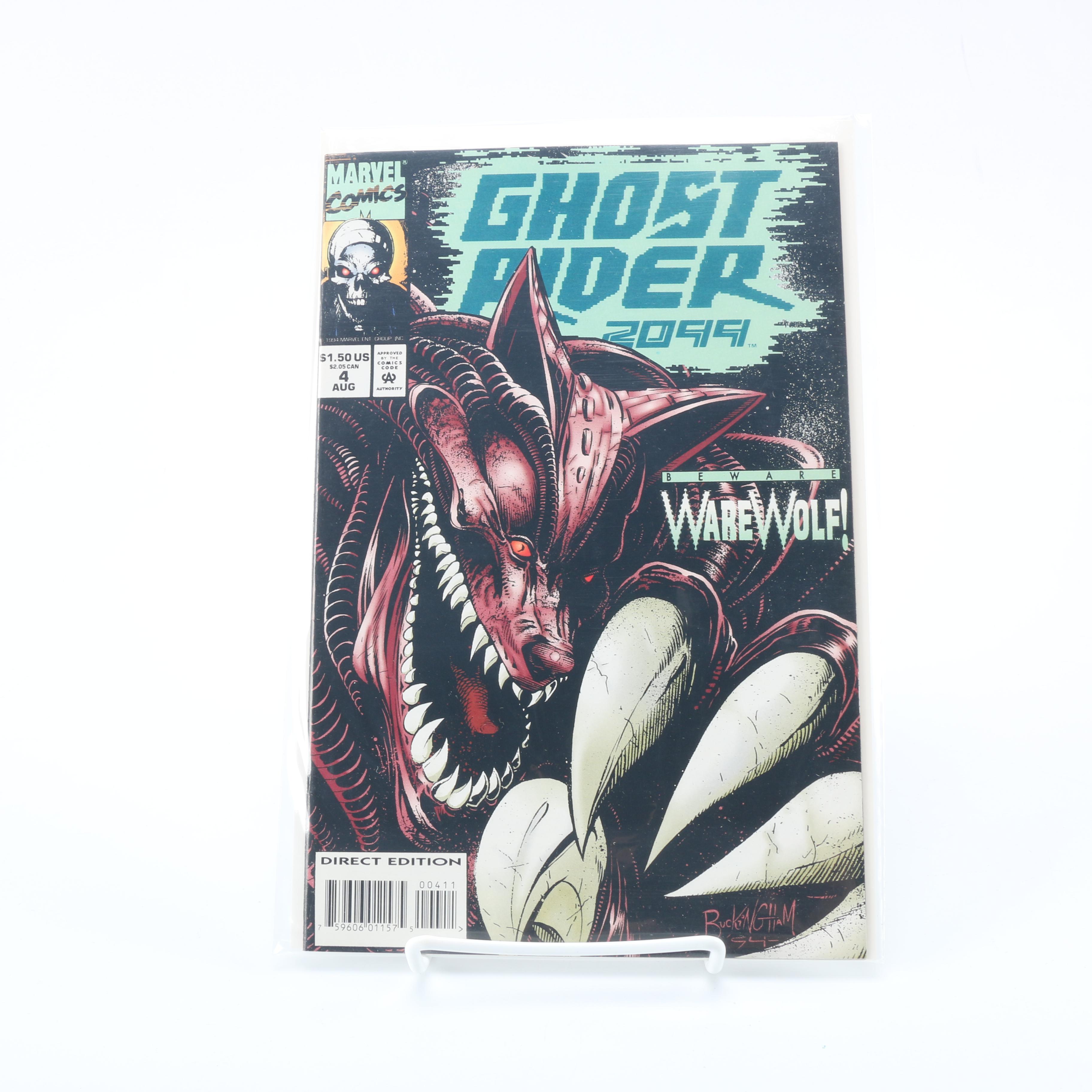 Assorted "Ghost Rider 2099" Comic Books Including Issue 1
