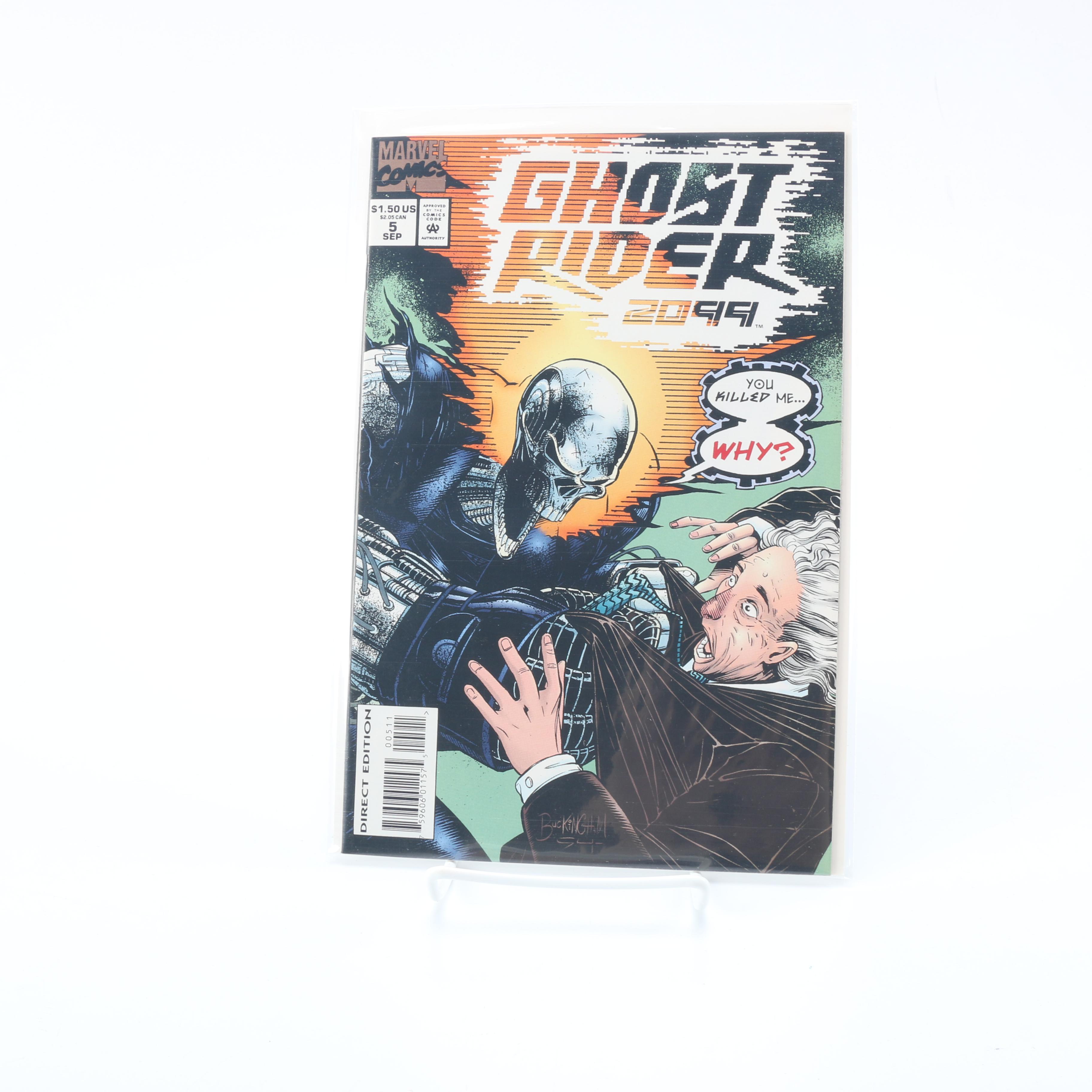 Assorted "Ghost Rider 2099" Comic Books Including Issue 1