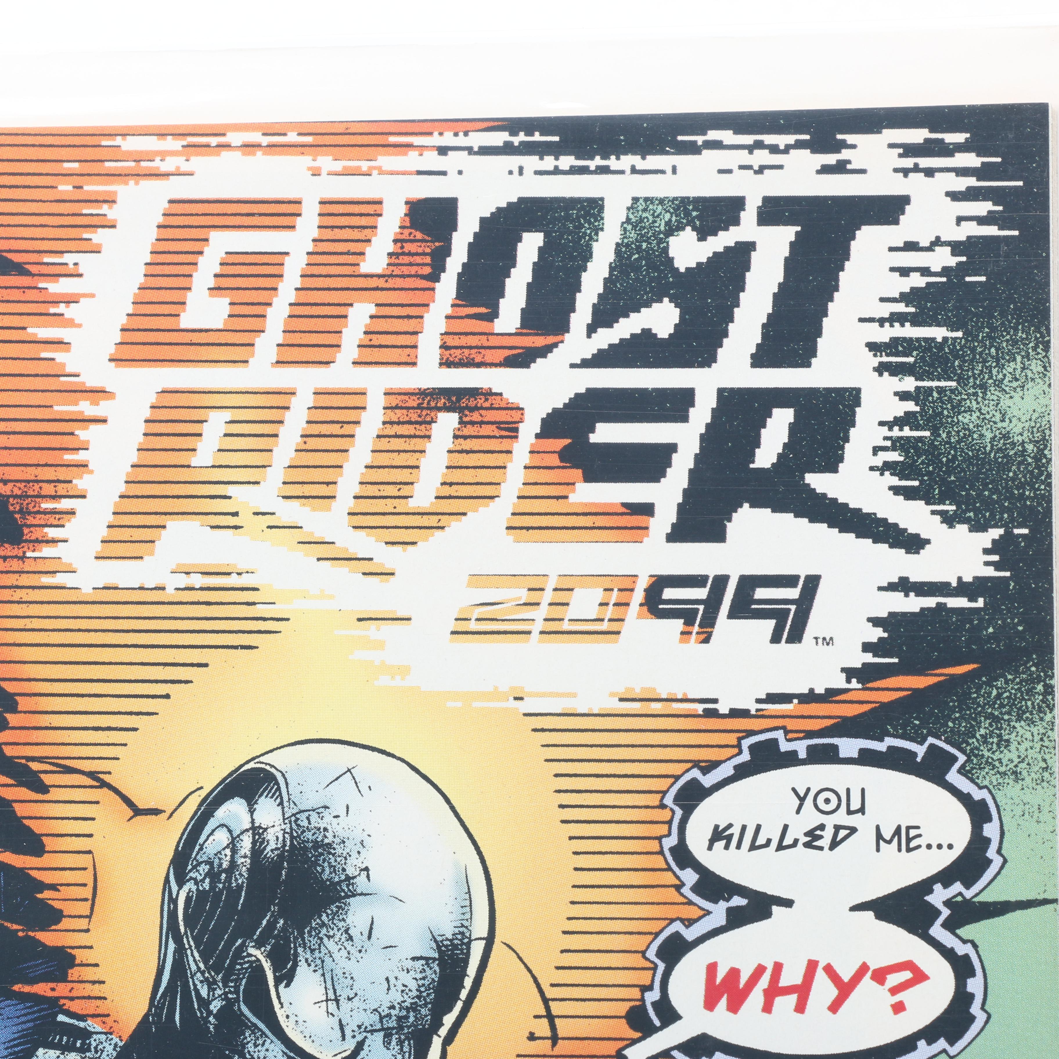 Assorted "Ghost Rider 2099" Comic Books Including Issue 1