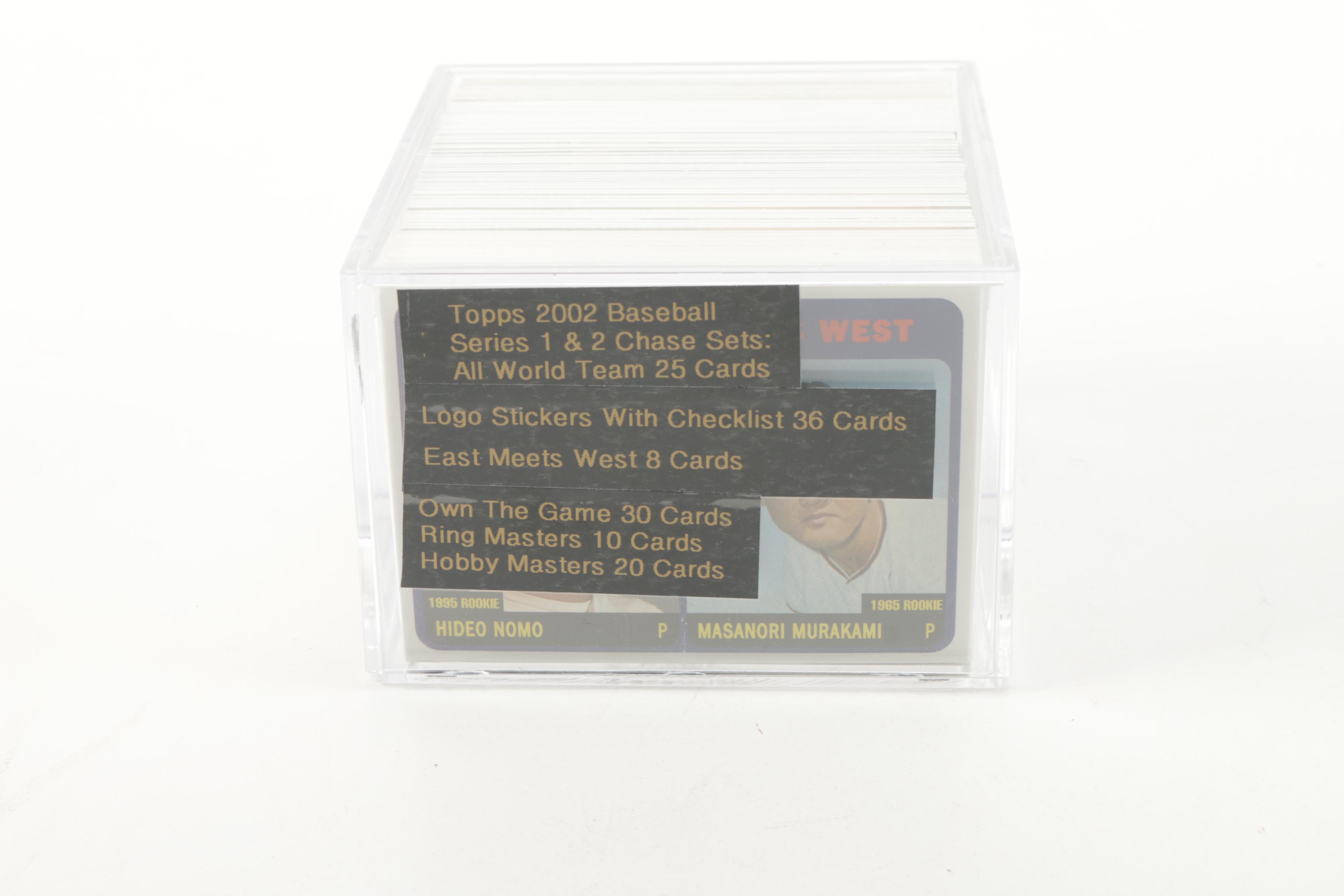 Topps 1999 Opening Day Complete Set  and 2002 Baseball Cards