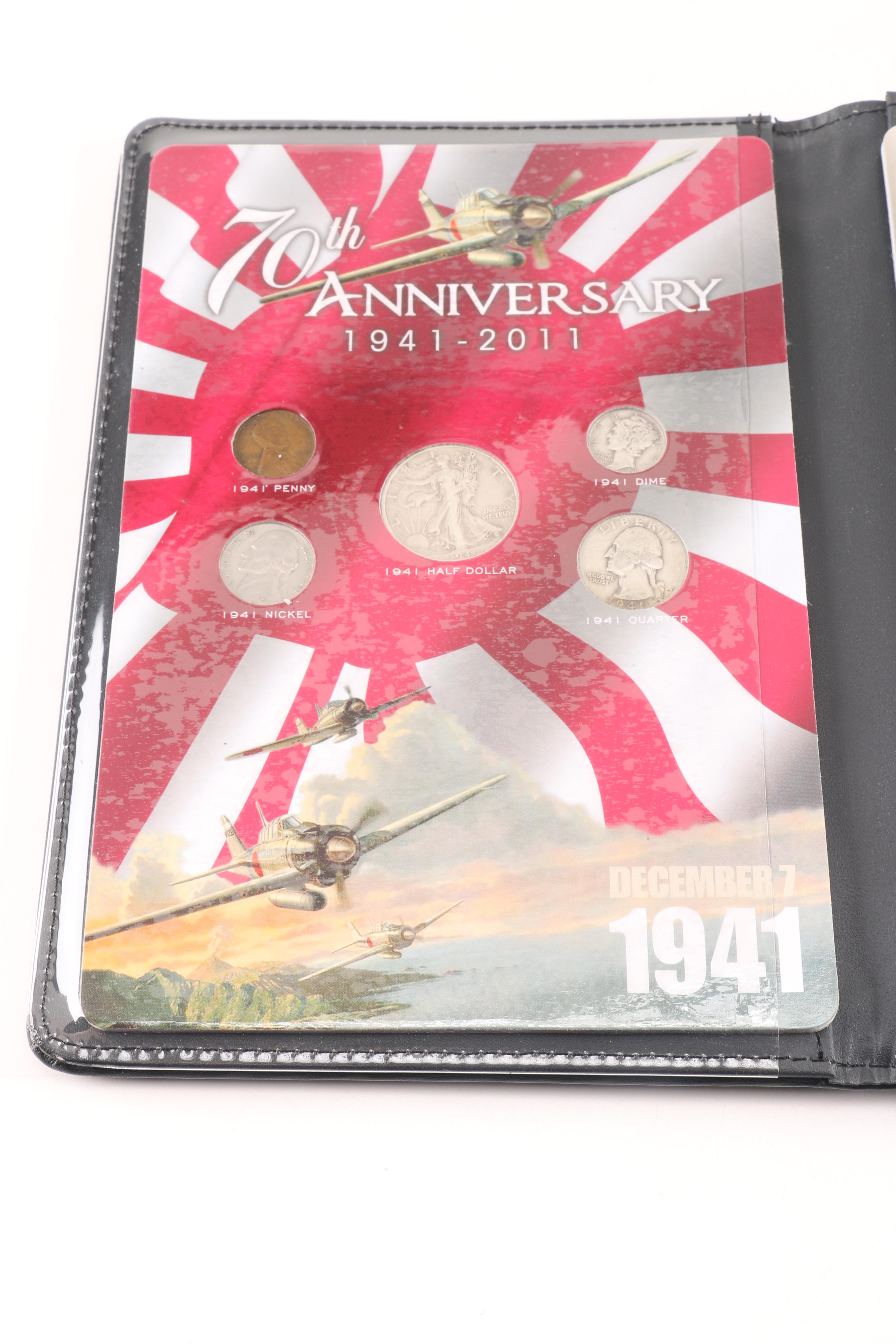 70th Anniversary Pearl Harbor Commemorative Coin Collection
